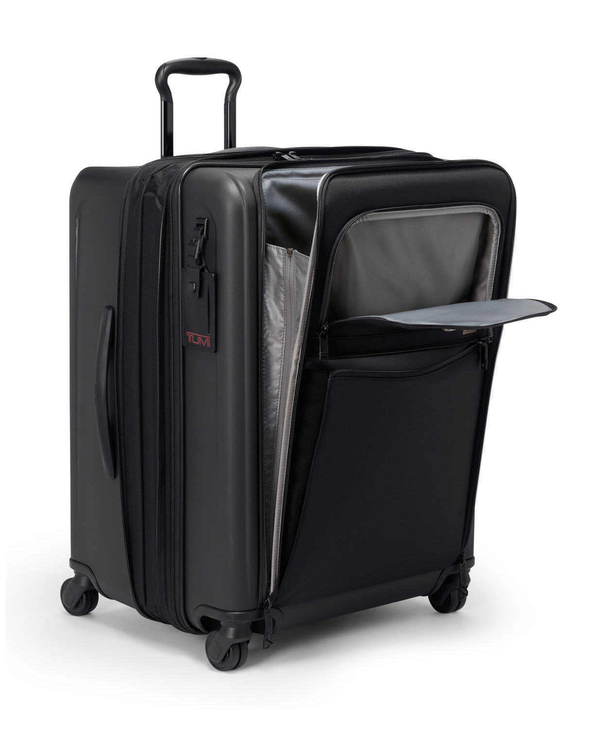 Tumi Alpha Hybrid Medium Trip erweiterbar Koffer 73,5cm + GRATIS HOTELGUTSCHEIN Black