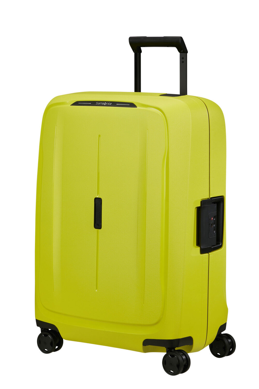 Samsonite Essens Trolley mit 4 Rollen 69cm + GRATIS HOTELGUTSCHEIN Lime