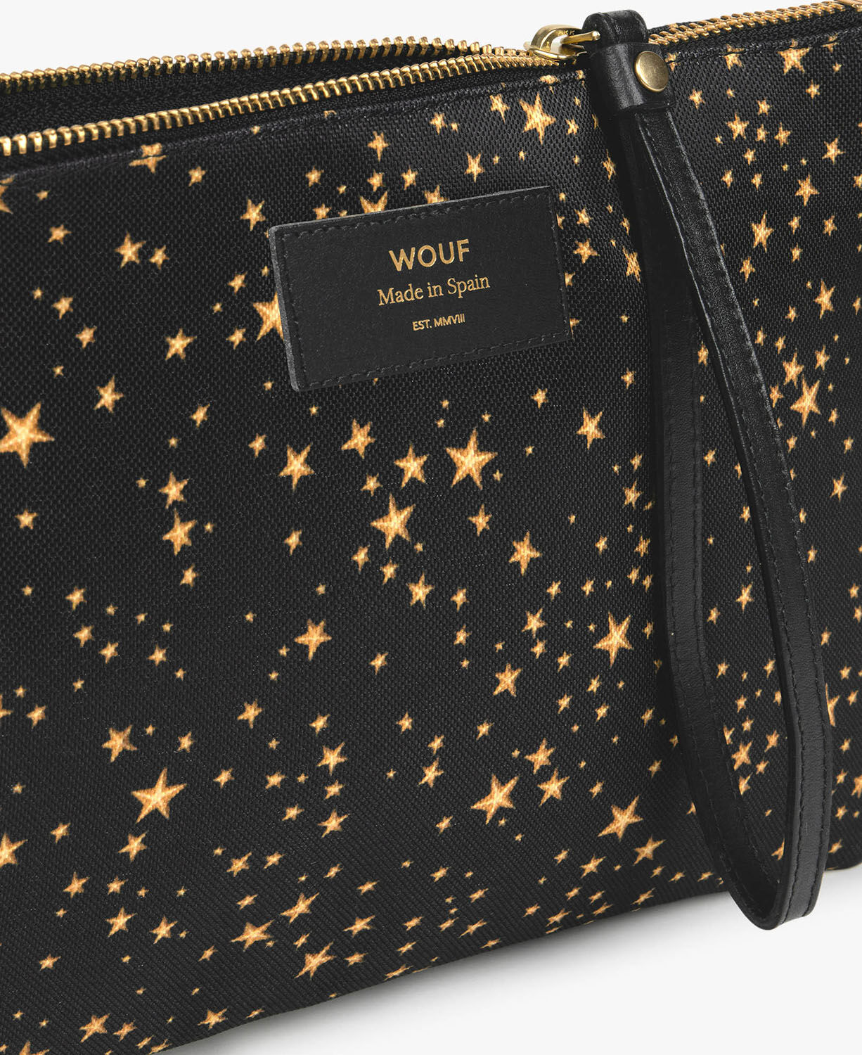 Wouf Accessories XL Pouch Bag Recycled Collection Stars