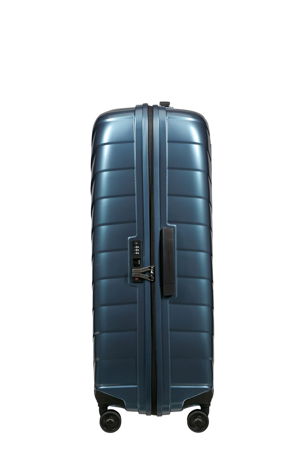 Samsonite Attrix Trolley mit 4 Rollen 81cm Steel Blue
