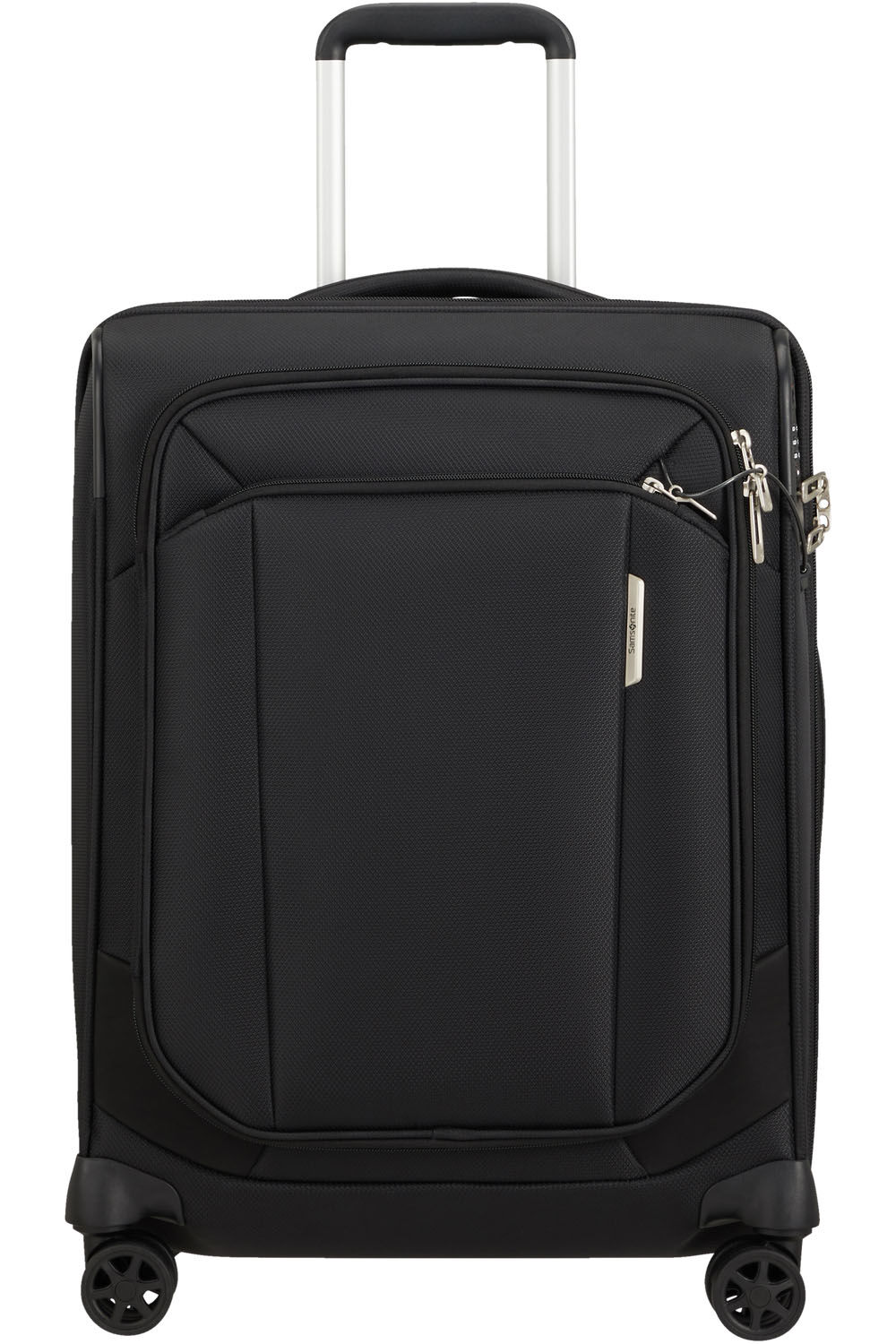 Samsonite Respark Trolley mit 4 Rollen erweiterbar 55cm + GRATIS HOTELGUTSCHEIN Ozone Black