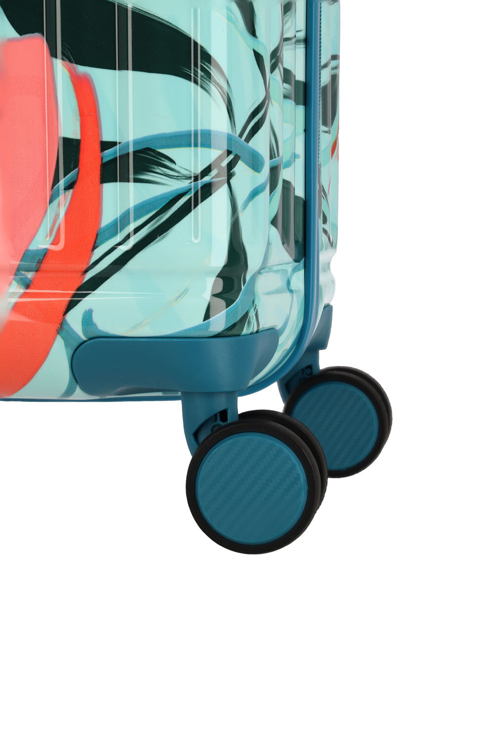 Travelite Cruise 4-Rad Trolley M Türkise Lilie