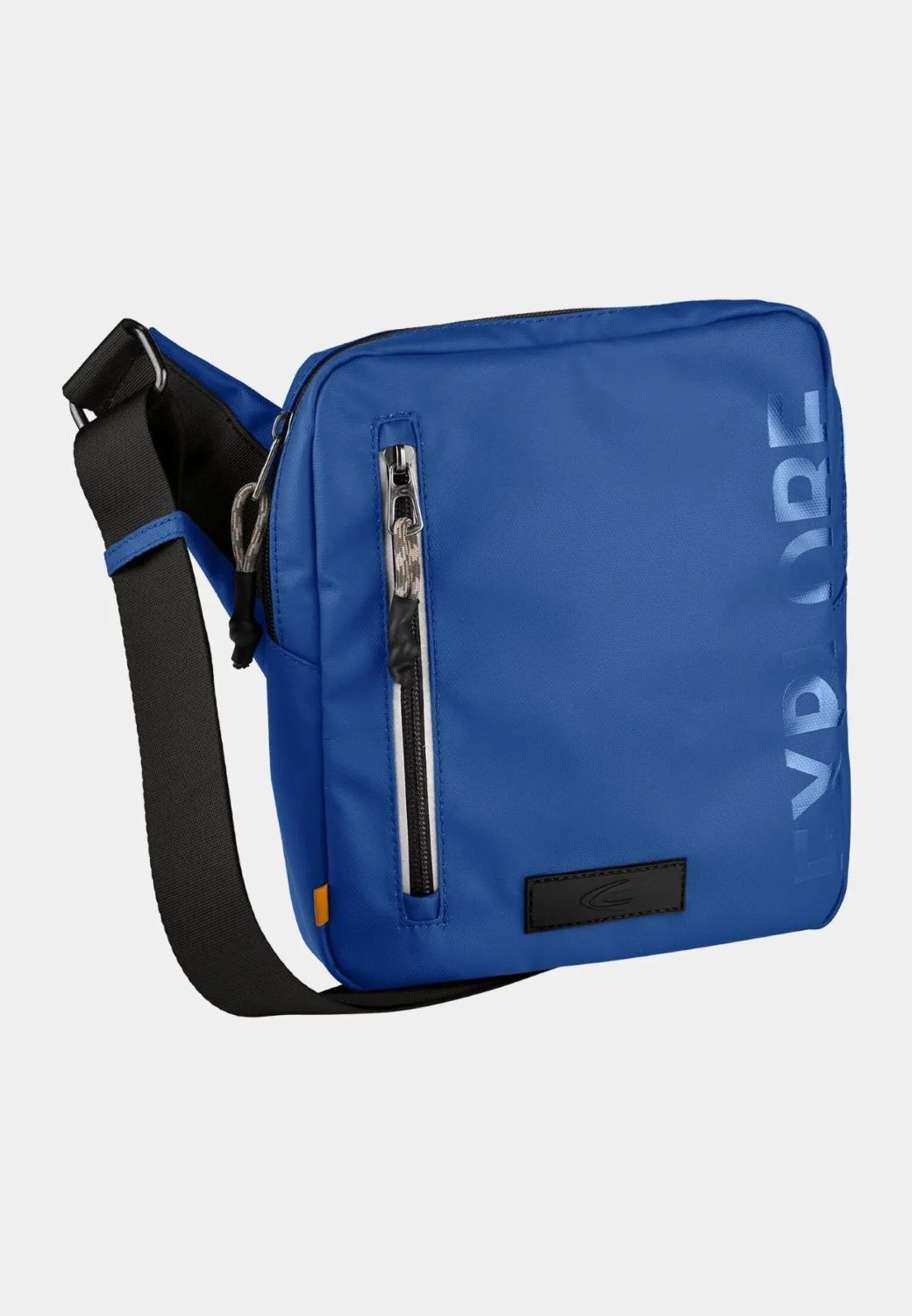 Camel Active Explore Cross Bag S aus recyceltem Nylon, blau