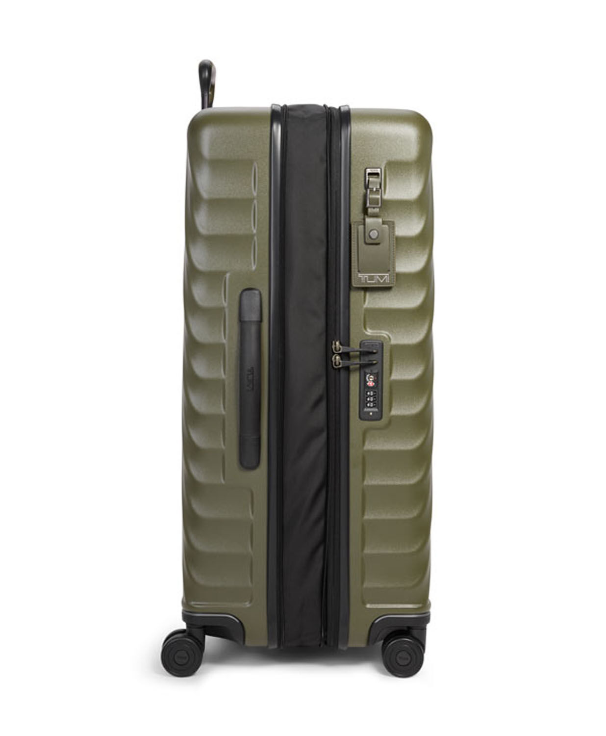 Tumi 19 Degree Erweiterbarer Aufgabekoffer für längere Reisen 77,5cm; matte + GRATIS HOTELGUTSCHEIN Olive Texture