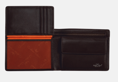 Golden Head Capri RFID Scheintasche mit RV dunkelbraun