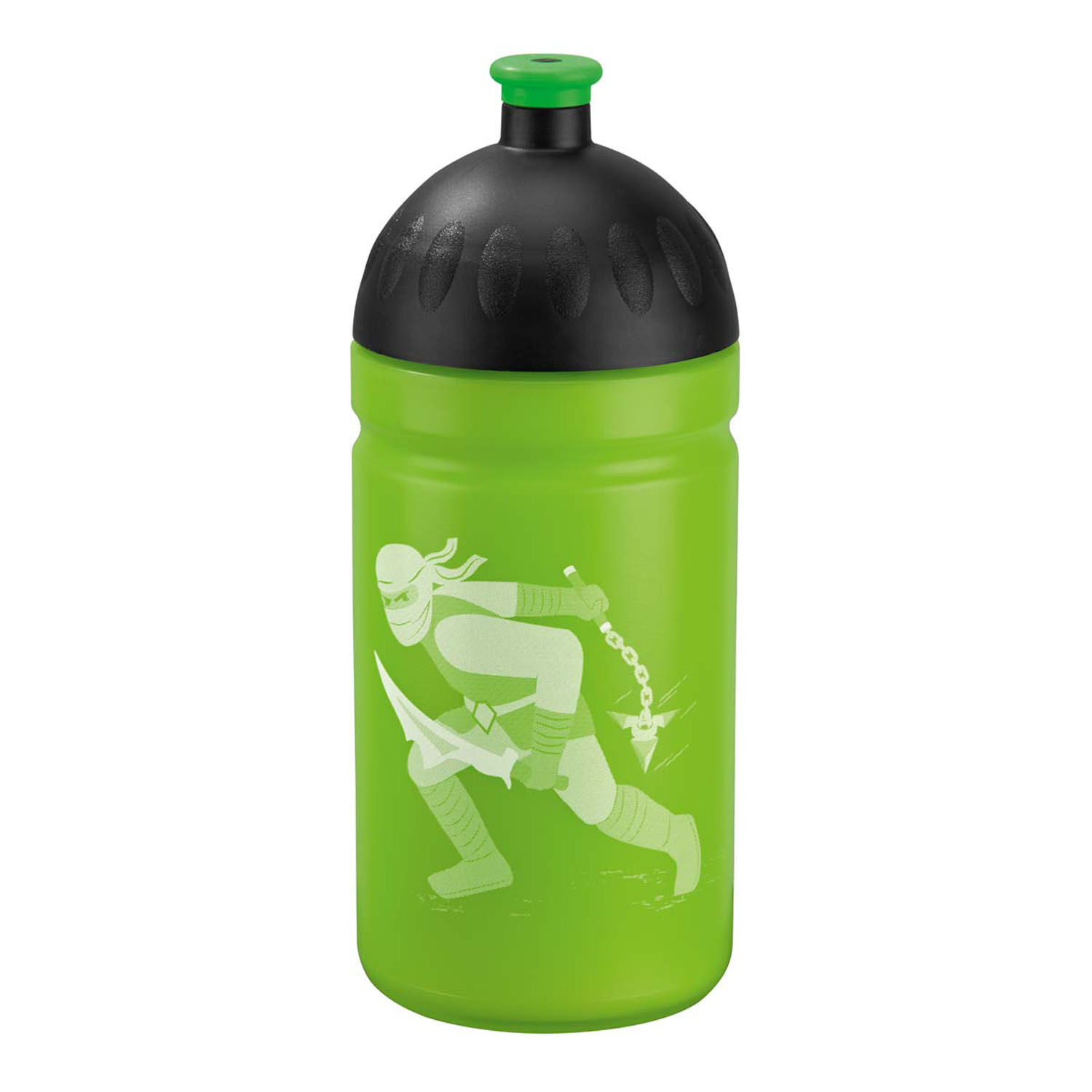 Step by Step Schulzubehör Plastik-Trinkflasche 0,5 L Ninja Kimo
