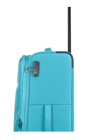 Stratic Strong Trolley M, 4 Doppelrollen, erweiterbar petrol Stratic Strong Trolley M, 4 Doppelrollen, erweiterbar petrol