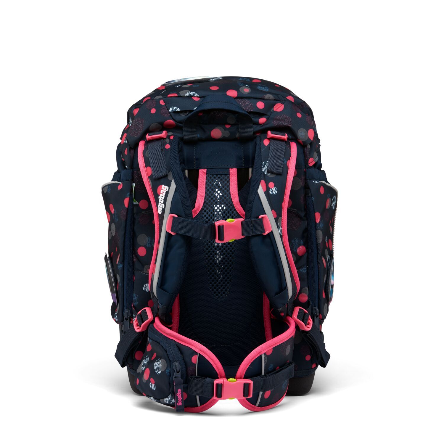 ergobag pack Reflective Style 2023 Schulrucksack-Set, 6-tlg. PhantBärsiewelt