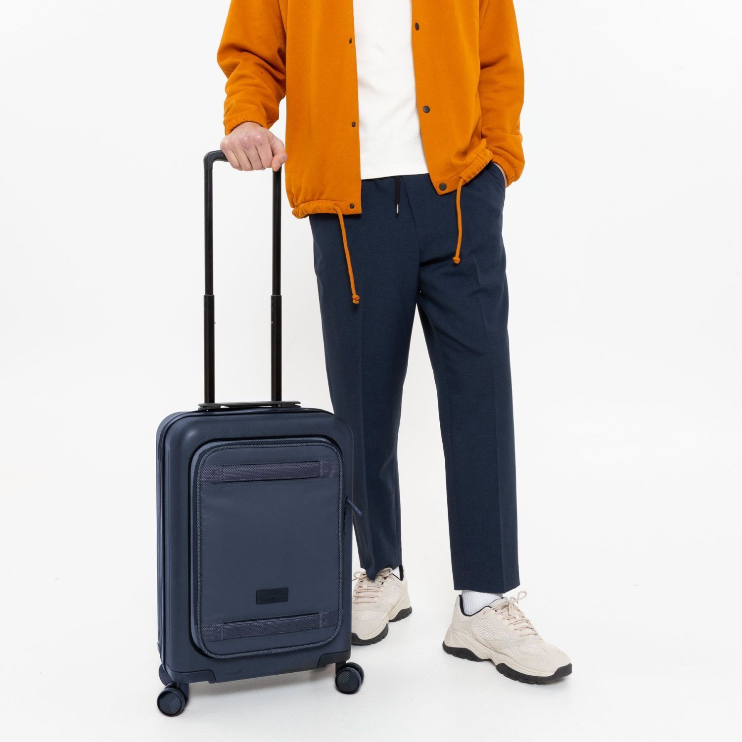 Eastpak CNNCT CASE S Kabinen-Reisetrolley Marine