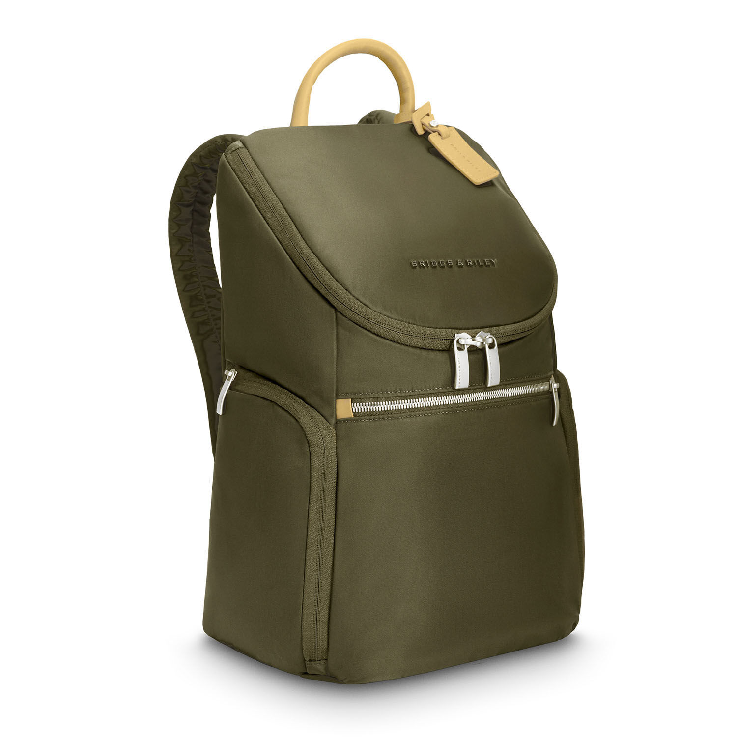 Briggs & Riley Rhapsody U Zip Backpack Olive Briggs & Riley Rhapsody U Zip Backpack Olive
