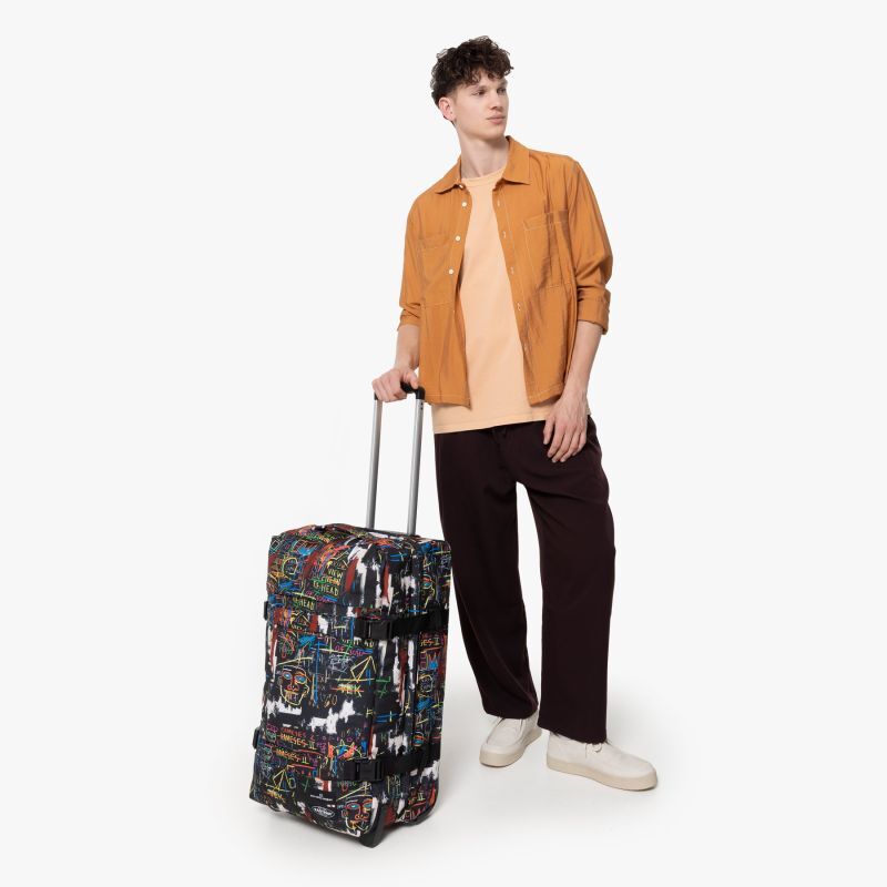 Eastpak Transit'R Reisetrolley M mit 2 Rollen Basquiat Kings Of Egypt 2