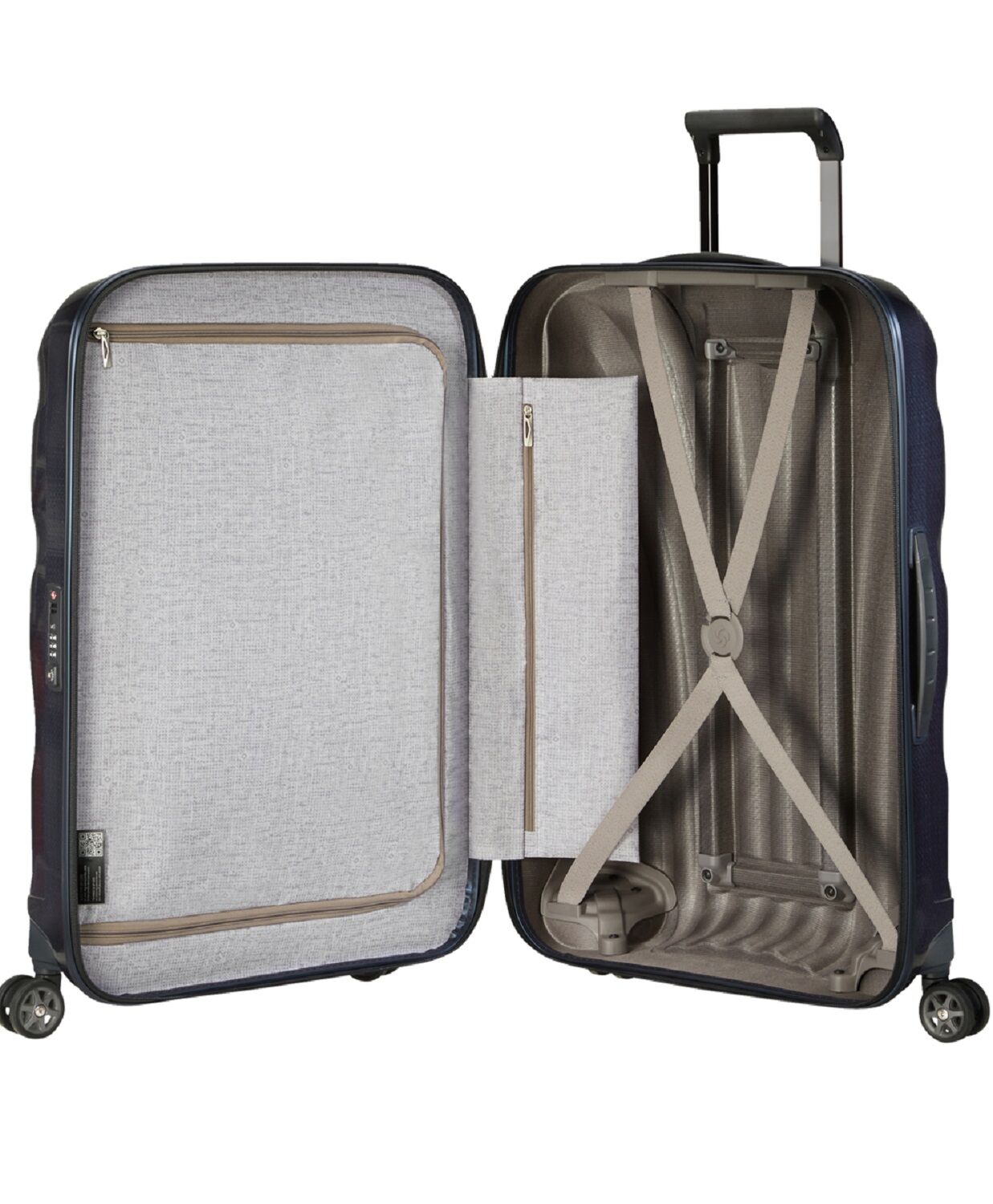 Samsonite C-Lite Trolley mit 4 Rollen 69cm + GRATIS HOTELGUTSCHEIN Midnight Blue Samsonite C-Lite Trolley mit 4 Rollen 69cm + GRATIS HOTELGUTSCHEIN Midnight Blue