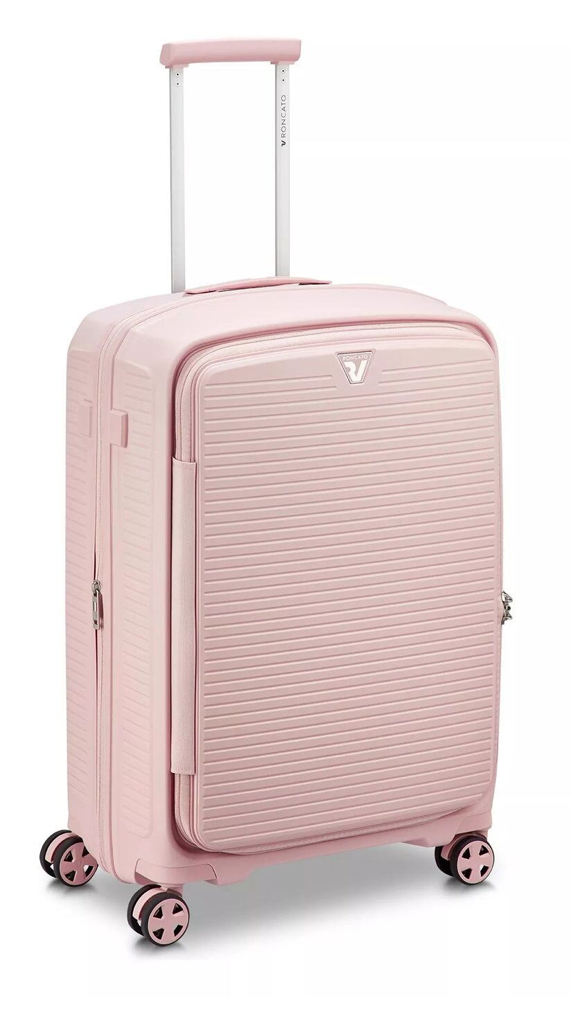 Roncato ARCADE DLX Trolley M (67cm) Erweiterbar Pastellrosa