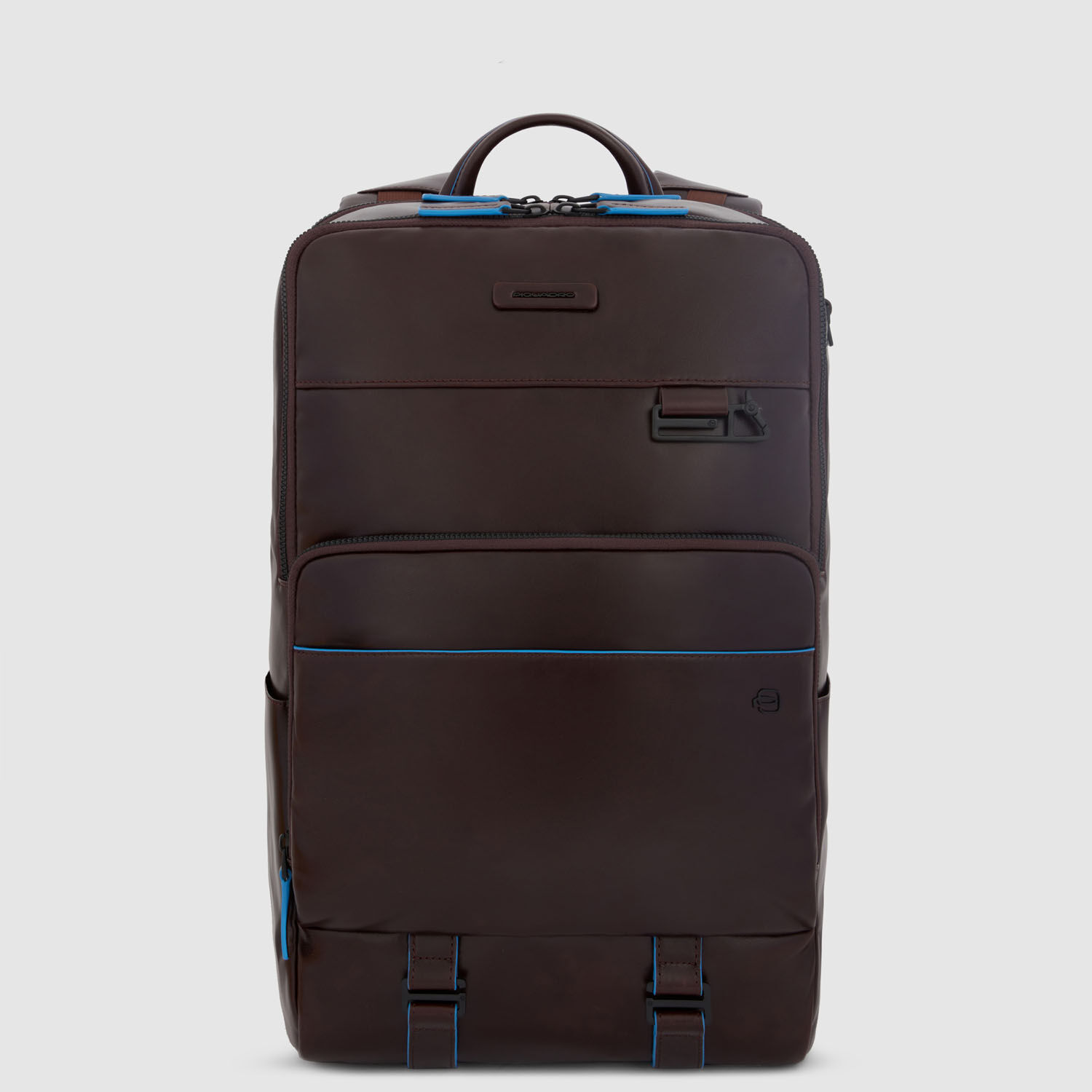 Piquadro Blue Square Laptop-Rucksack 15,6" mit iPad®-Fach MahagoniBraun