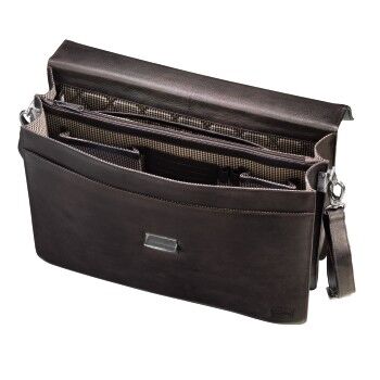 Hama Est. 1923 Amsterdam Rafael Ledertasche Rustic Dark Brown Hama Est. 1923 Amsterdam Rafael Ledertasche Rustic Dark Brown