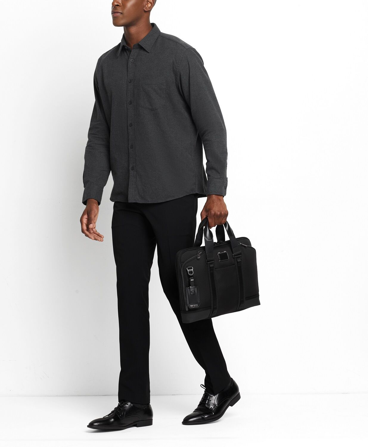 Tumi Alpha Bravo Academy Aktentasche + GRATIS HOTELGUTSCHEIN Black