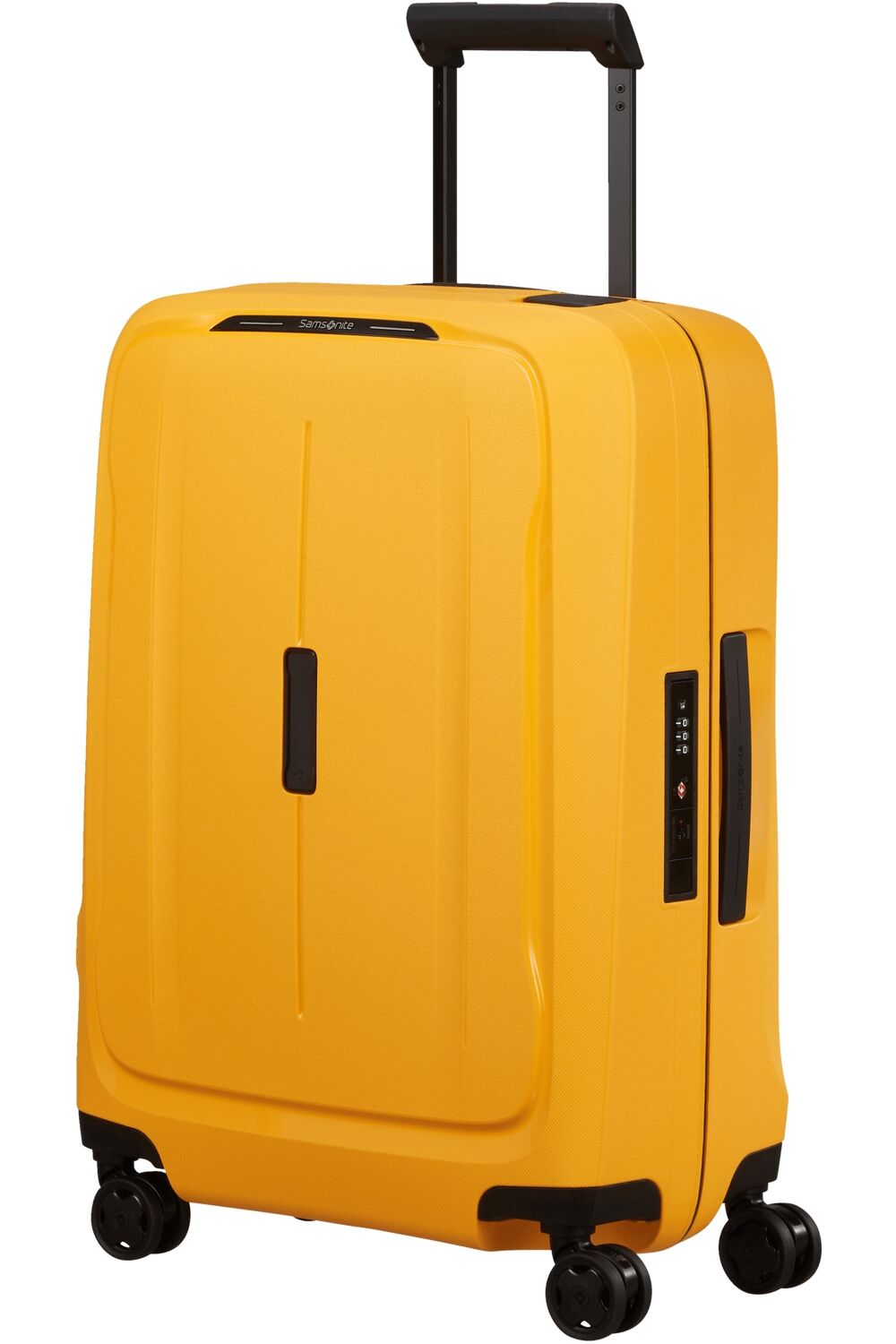Samsonite Essens Trolley mit 4 Rollen 55cm + GRATIS HOTELGUTSCHEIN Radiant Yellow