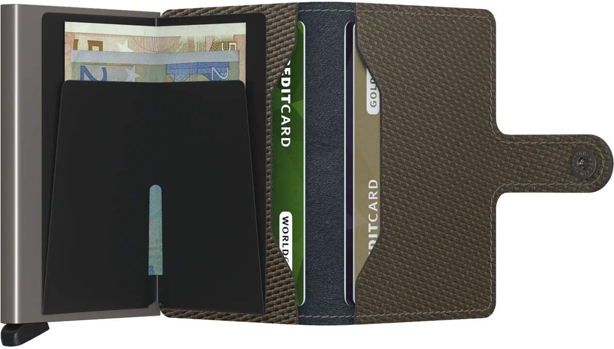 Secrid Miniwallet Carbon MCa-Khaki Secrid Miniwallet Carbon MCa-Khaki