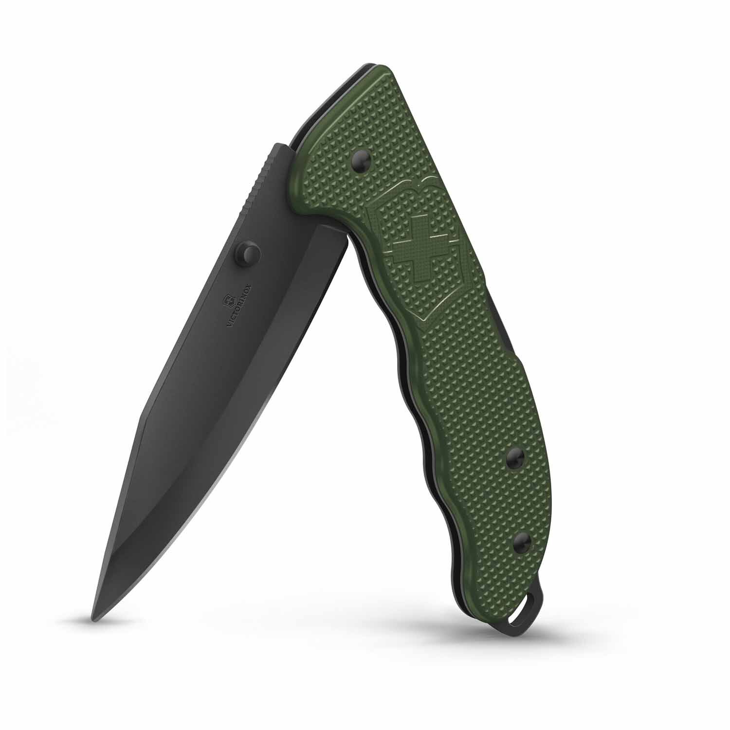 Victorinox Evoke BSH Alox Grosses Taschenmesser, Klappbares Messer Olive Green Victorinox Evoke BSH Alox Grosses Taschenmesser, Klappbares Messer Olive Green