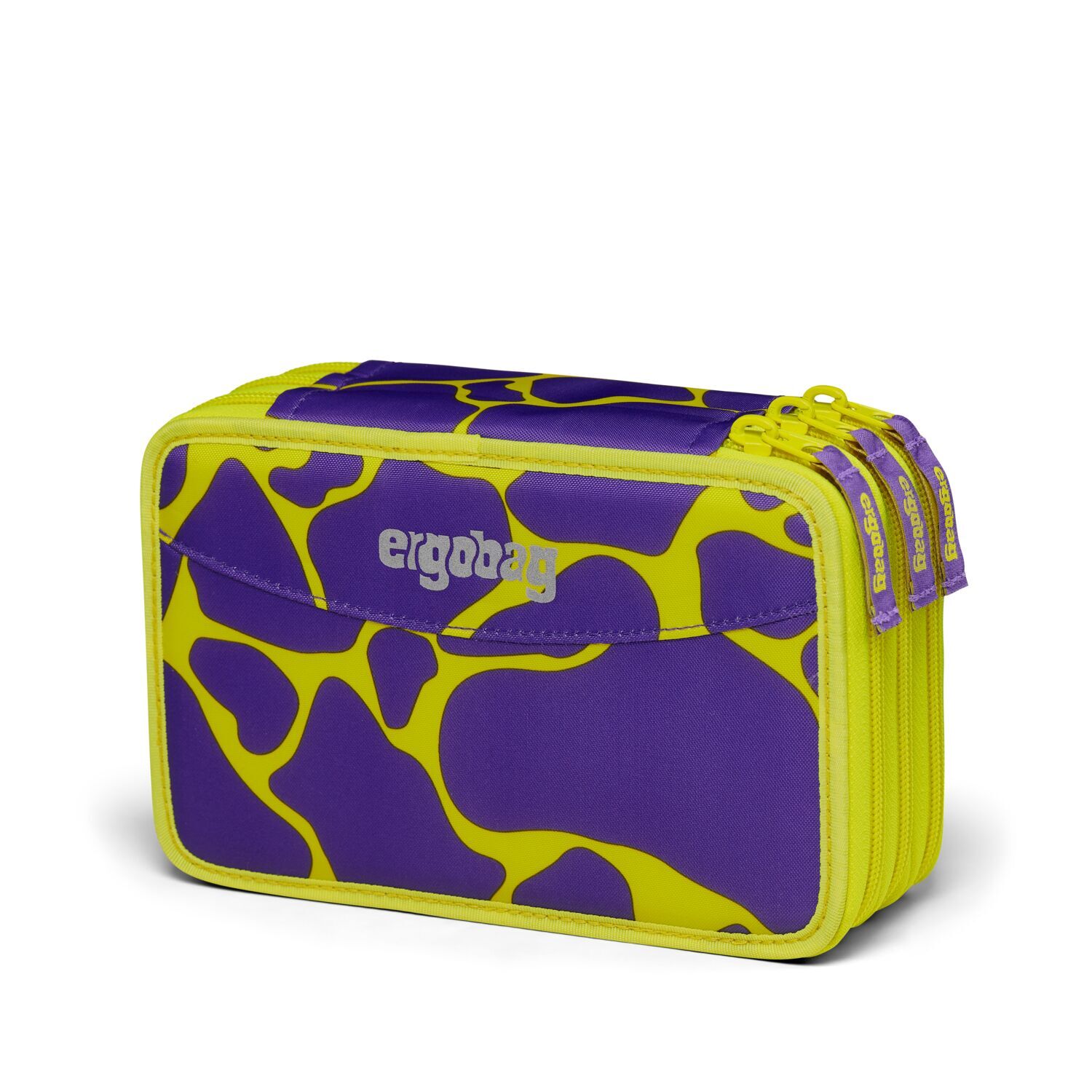 ergobag Schulzubehör LUMI Edition Maxi-Mäppchen, befüllt mit 3 Fächern SuBärkraft