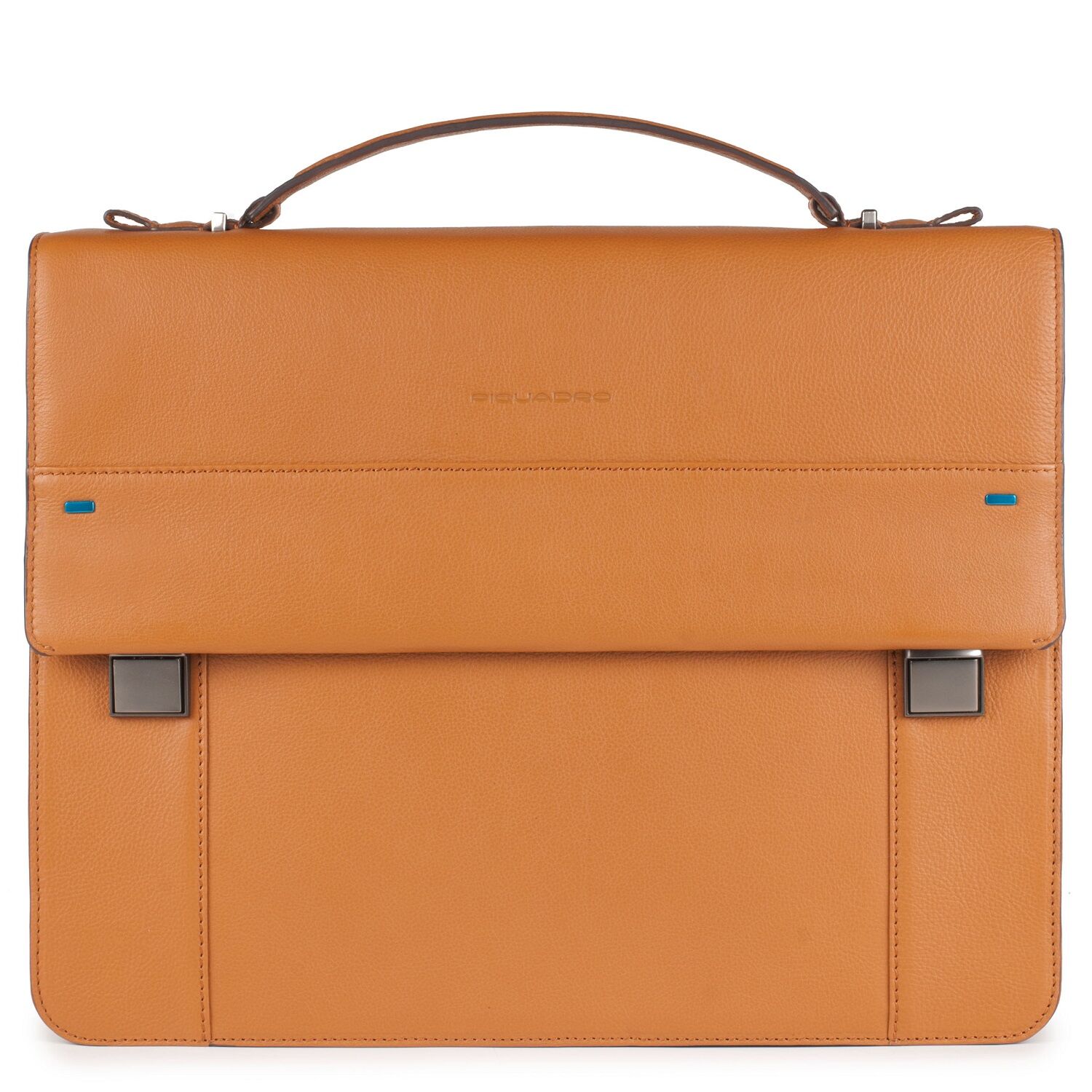 Piquadro Pike Laptoptasche mit Überschlag und iPad®-Fach Senfgelb Piquadro Pike Laptoptasche mit Überschlag und iPad®-Fach Senfgelb