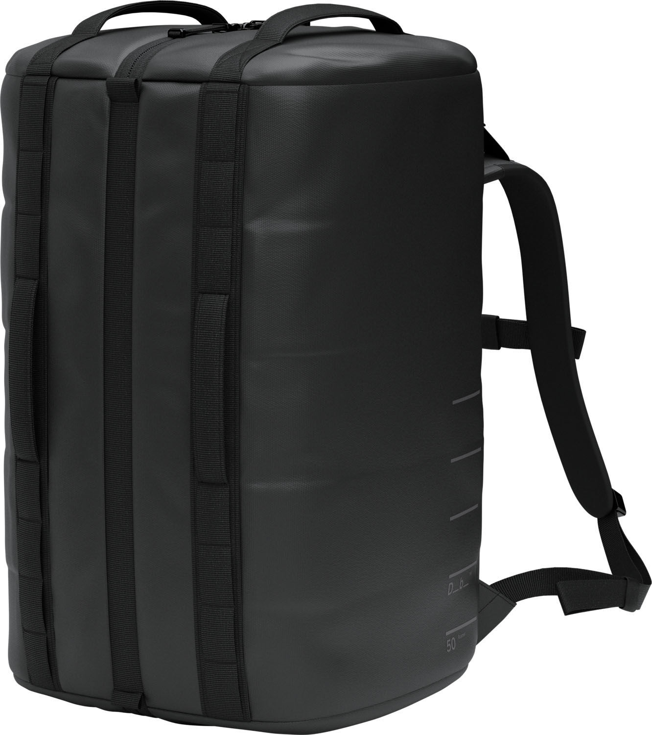 D_b_ Roamer Pro Split Duffel / Backpack 50L Black Out D_b_ Roamer Pro Split Duffel / Backpack 50L Black Out