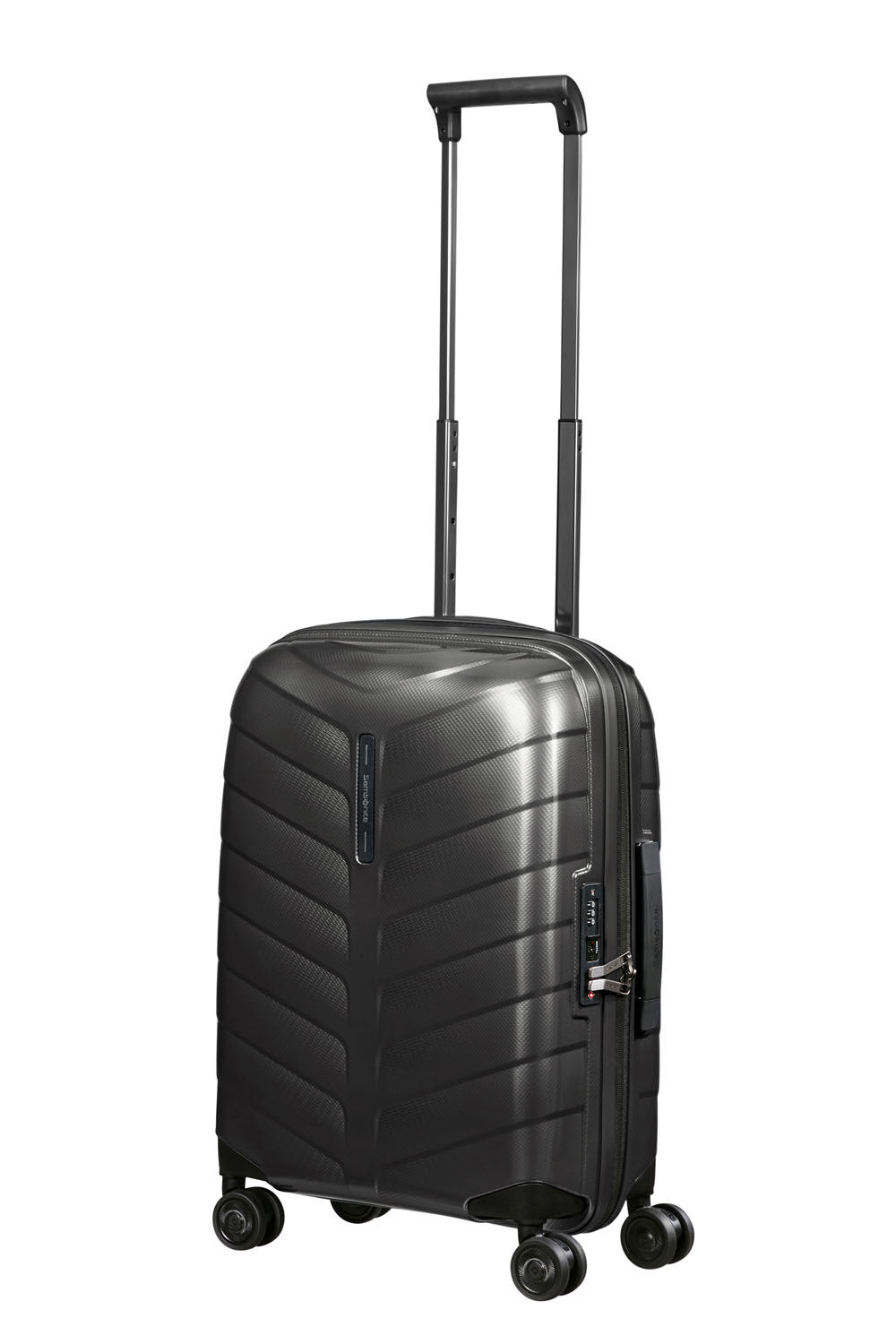 Samsonite Attrix Trolley mit 4 Rollen erweiterbar 55cm (20/23cm) Anthrazit