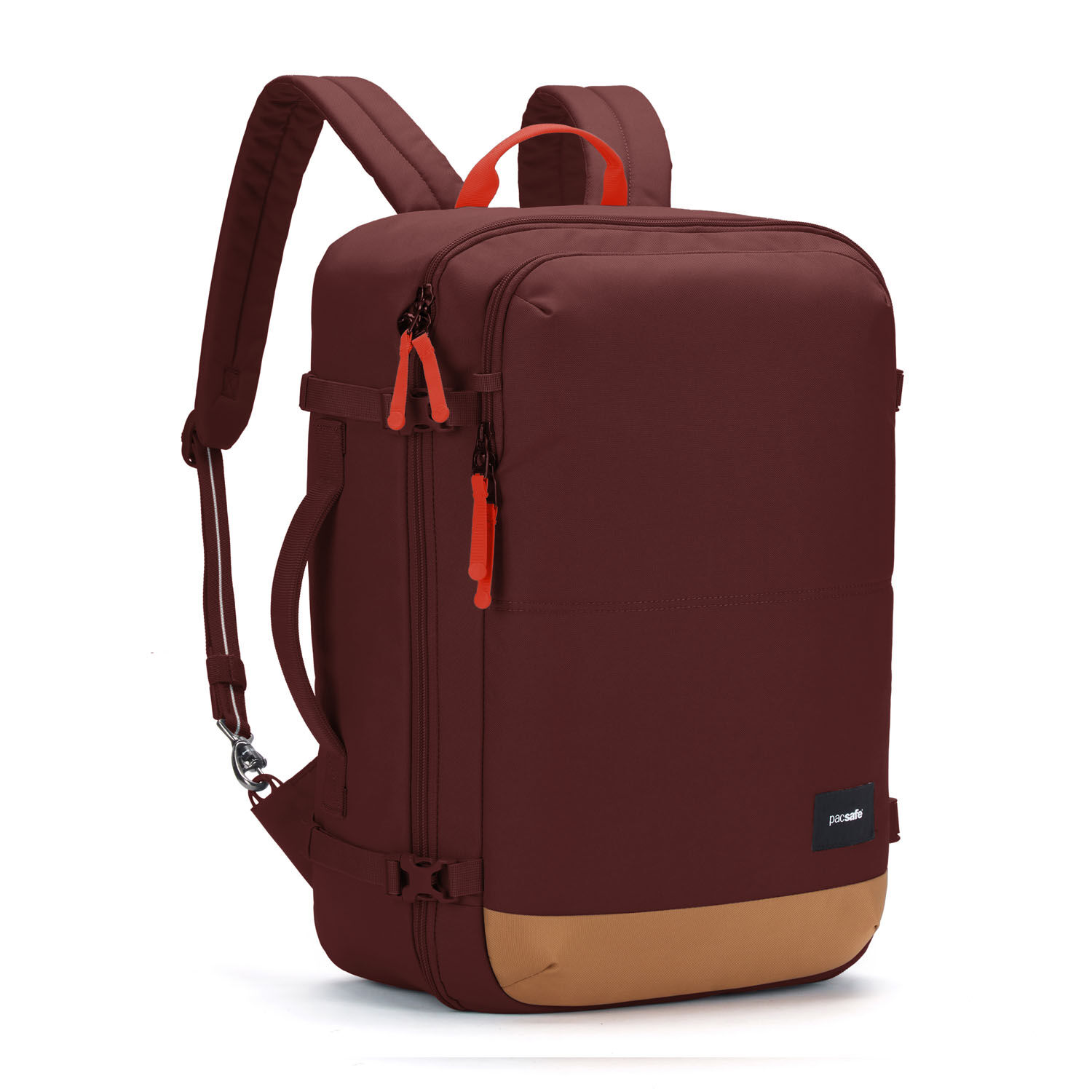 pacsafe GO Anti-Theft 34L Carry-on Backpack Garnet Red
