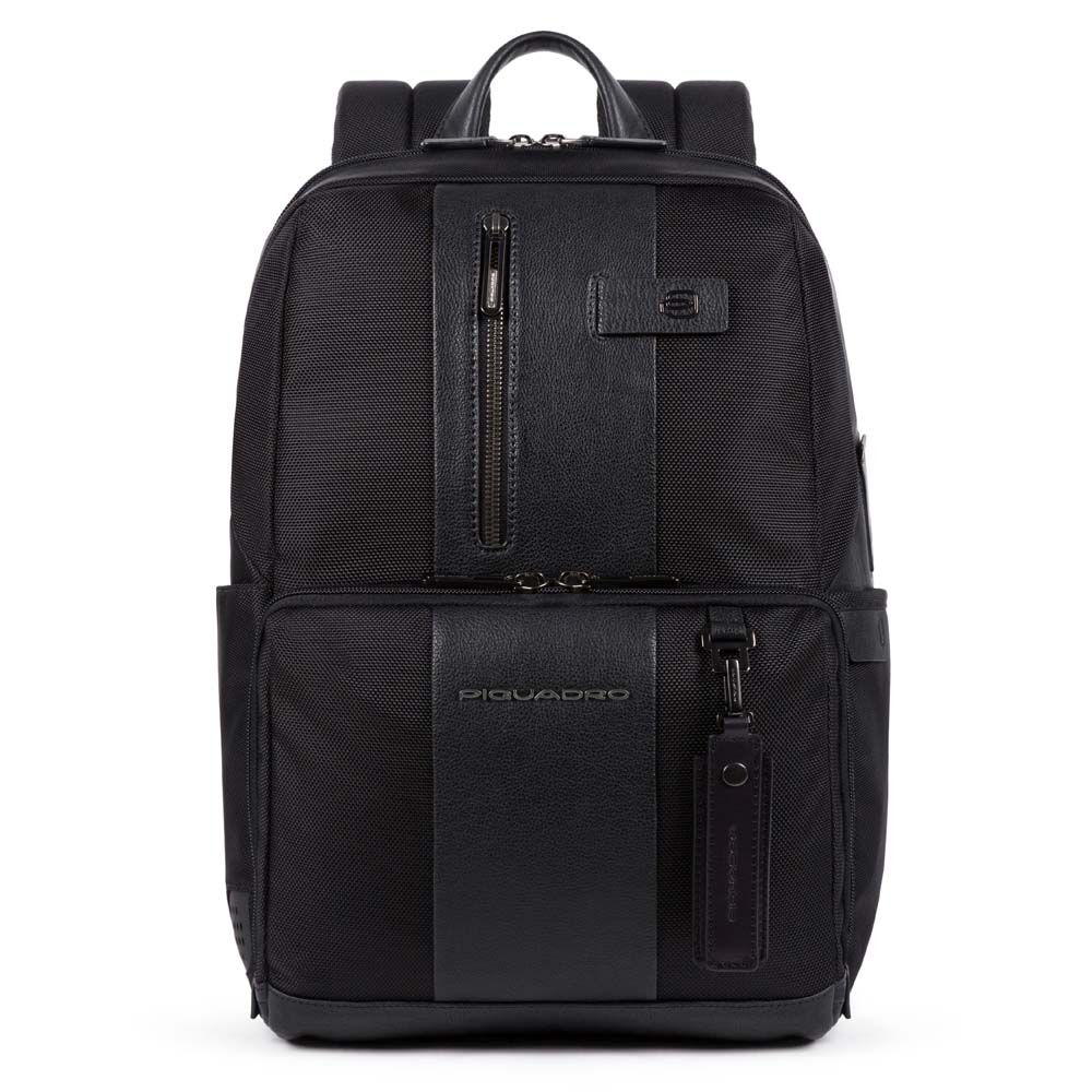Piquadro Brief 2 Laptoprucksack aus rezykliertem Stoff, BagMotic Piquadro Brief 2 Laptoprucksack aus rezykliertem Stoff, BagMotic