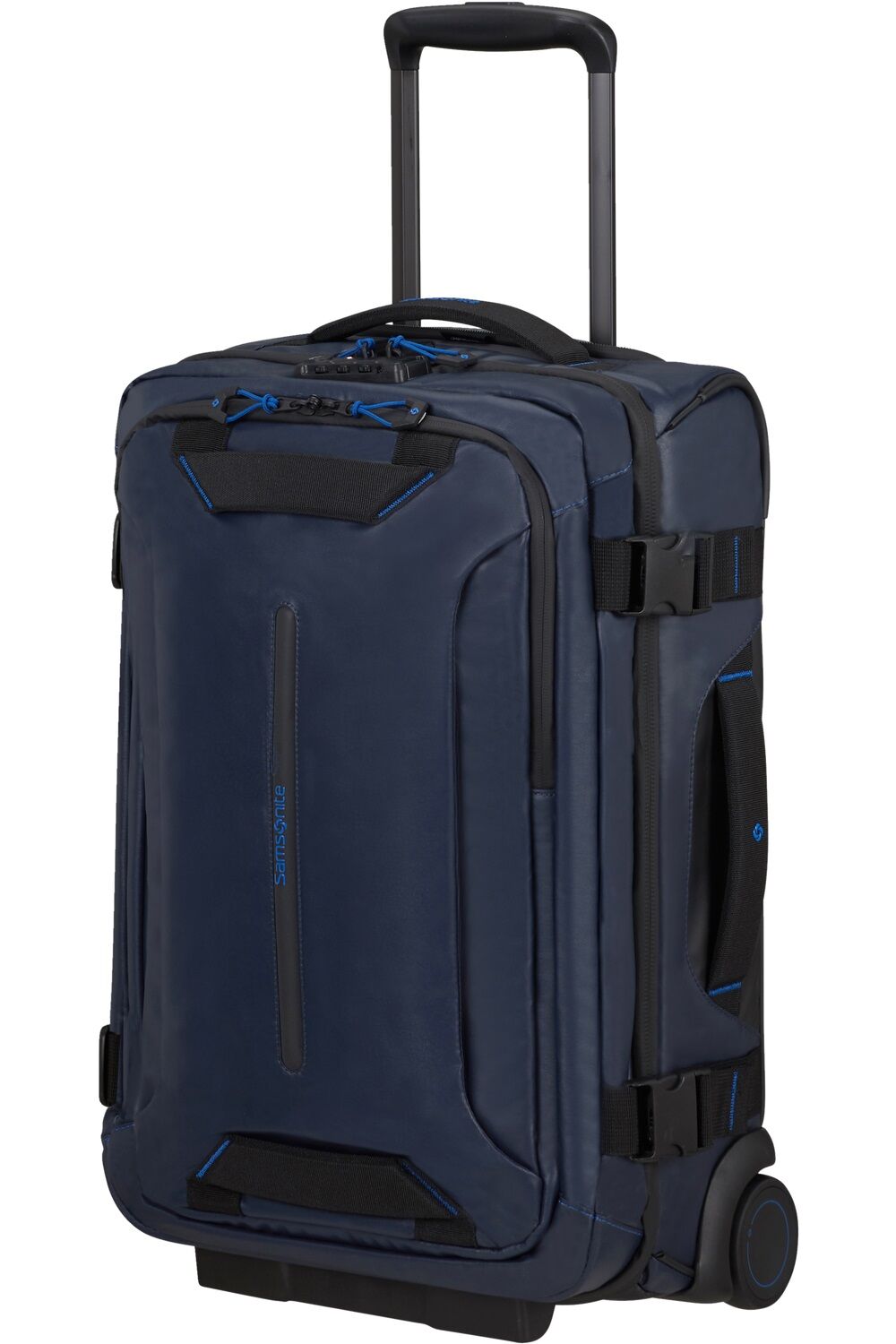 Samsonite Ecodiver Reisetasche mit Rollen & Doppelrahmen 55cm + GRATIS HOTELGUTSCHEIN Blue Nights