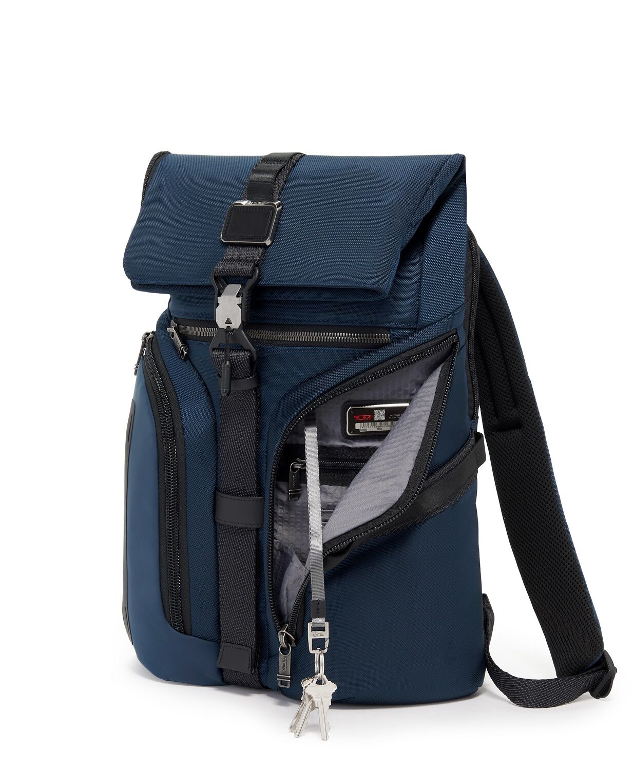 Tumi Alpha Bravo Logistics Rucksack mit Klappdeckel Navy Tumi Alpha Bravo Logistics Rucksack mit Klappdeckel Navy