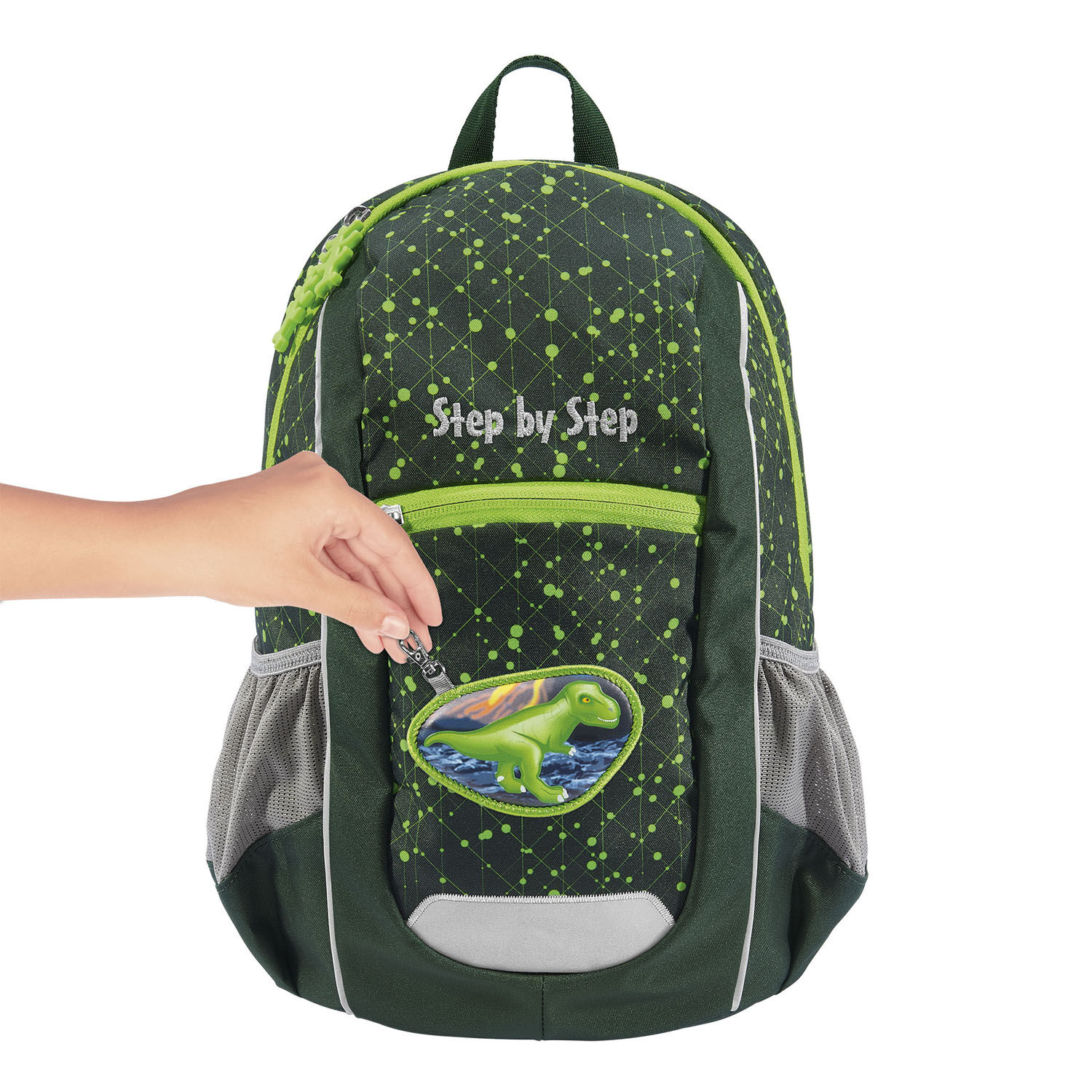 Step by Step Kinderrucksack KIGA MAXI Kindergartenrucksack-Set Dino Nilo