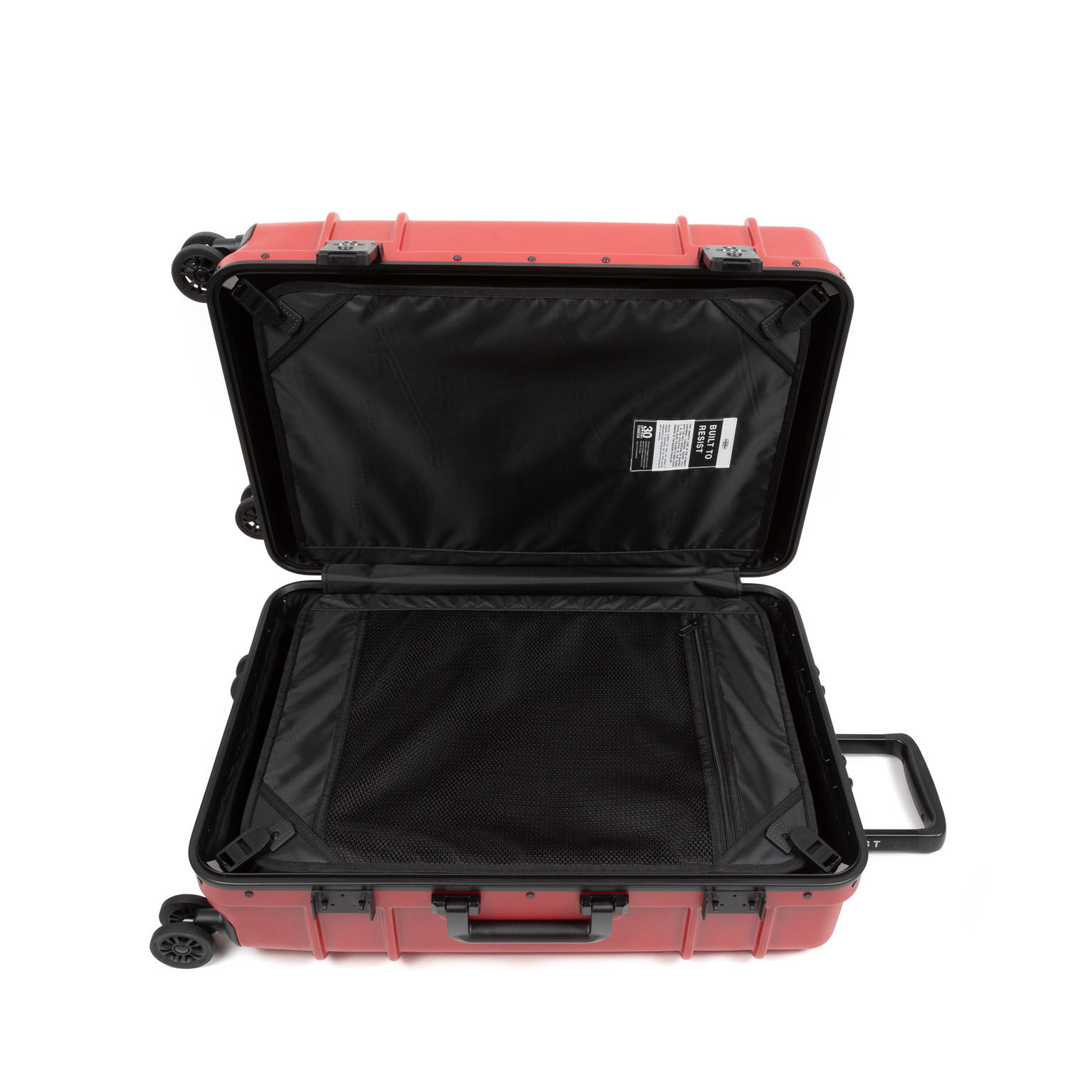 Eastpak RESIST'R CASE M Robuster Hartschalen-Trolley Fire Red