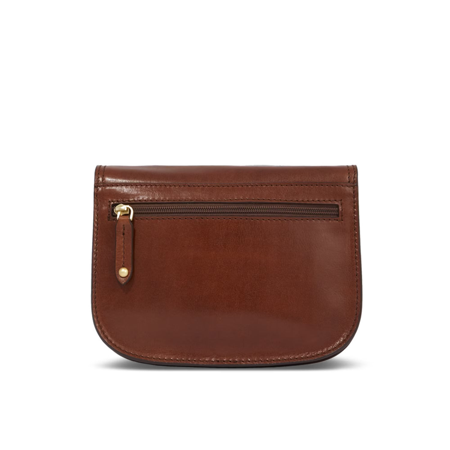 The Bridge Story Donna Schultertasche 24cm Braun/Gold