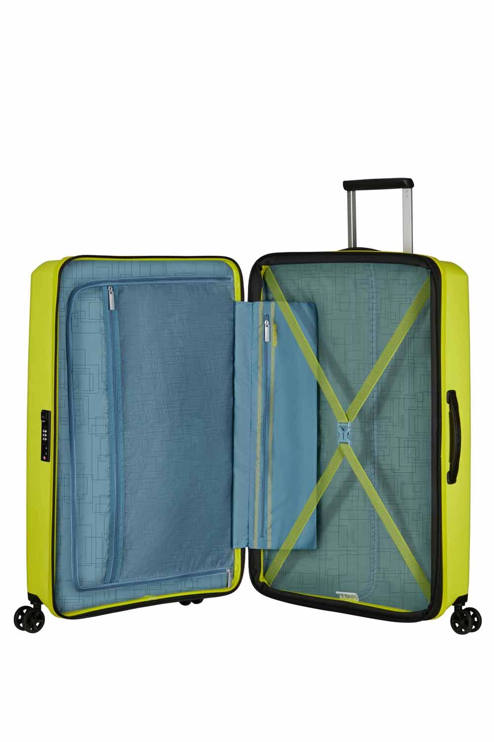 American Tourister AeroStep 77cm Check-in Größe L, erweiterbar Light Lime