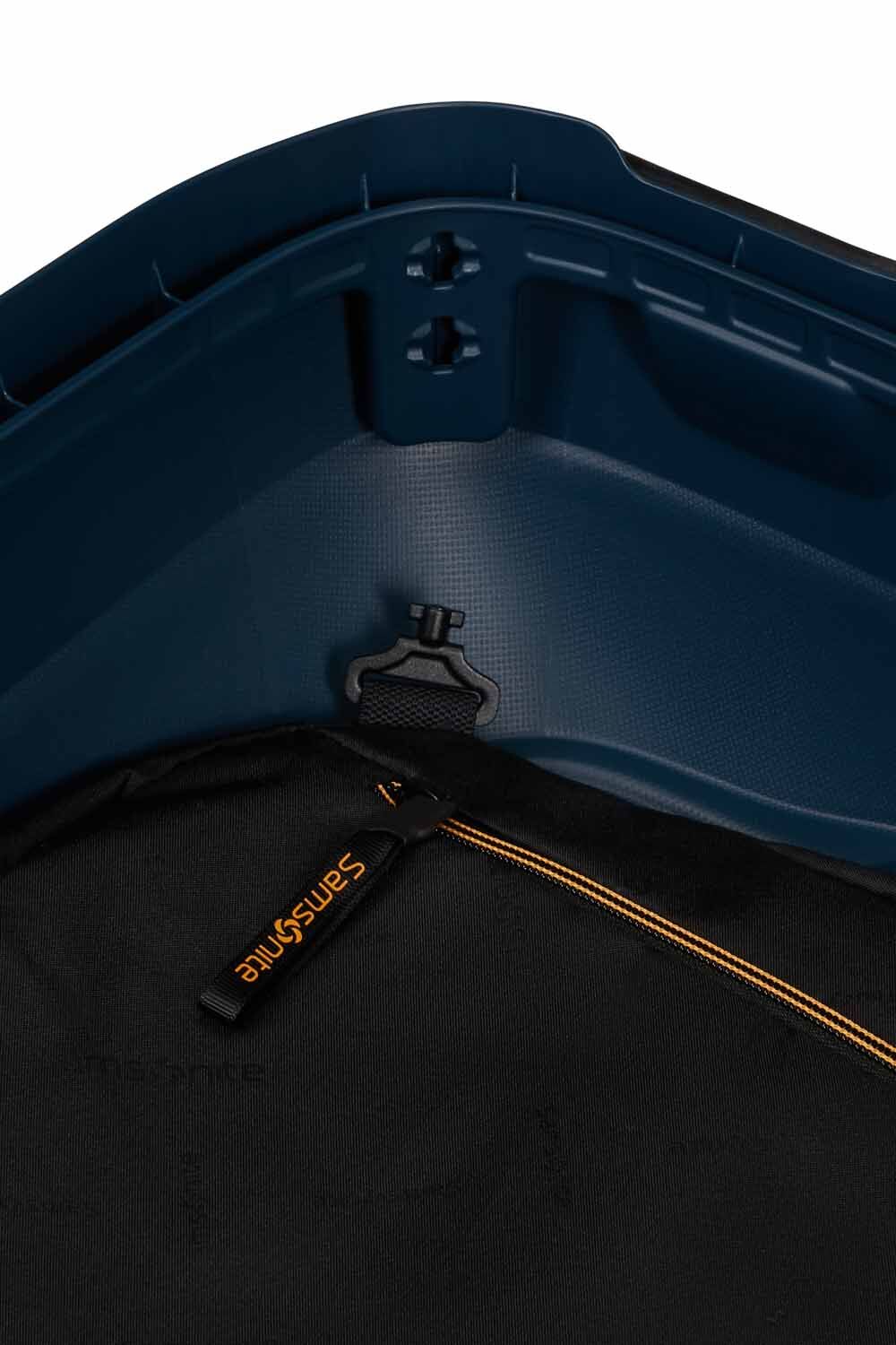 Samsonite Essens Trolley mit 4 Rollen 69cm + GRATIS HOTELGUTSCHEIN Midnight Blue