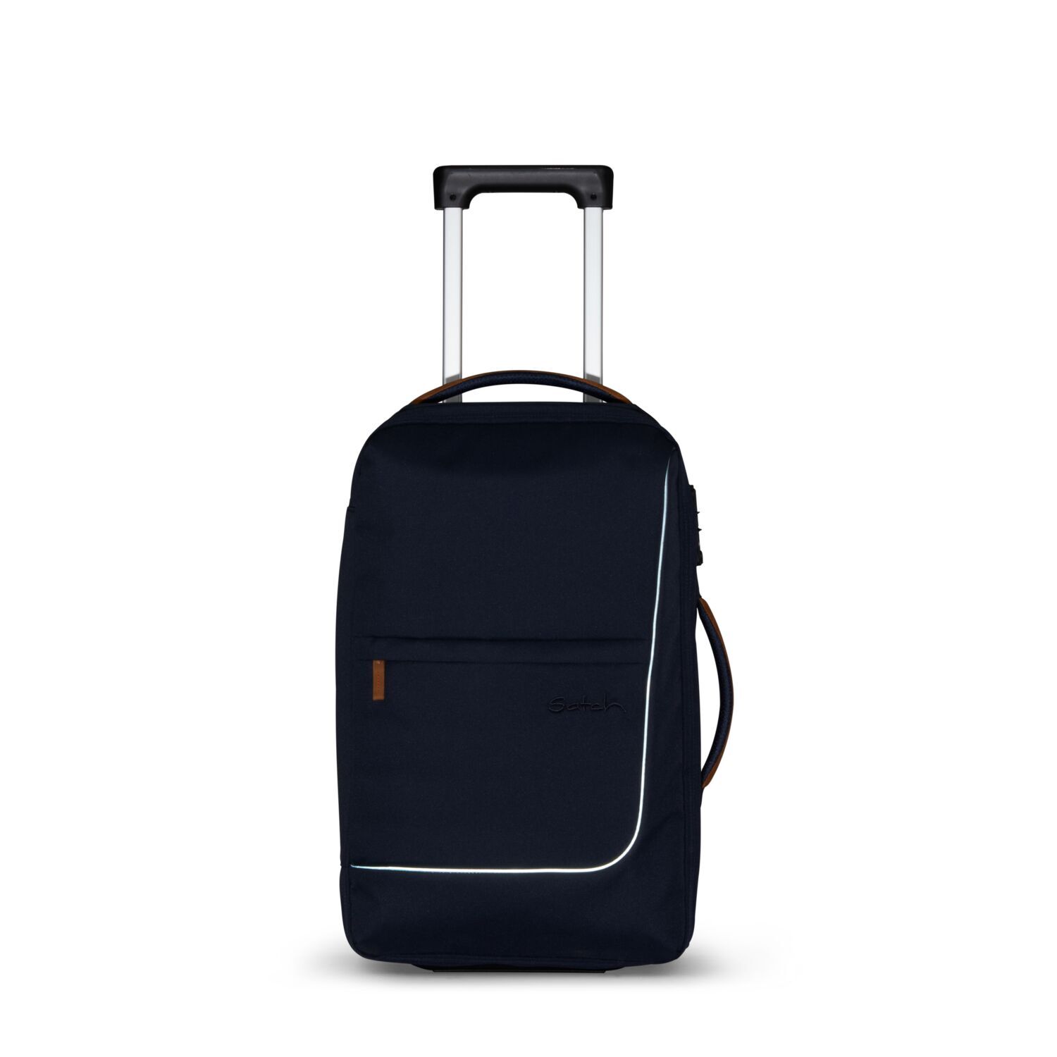 satch Koffer flow S Trolley Pure Navy