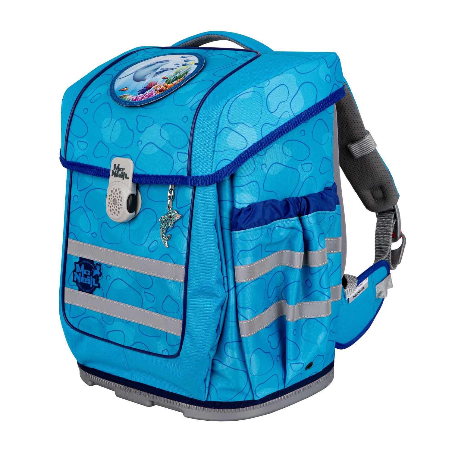 McNeill Ergo Compacto Schulranzen-Set 5tlg. BUBBLE