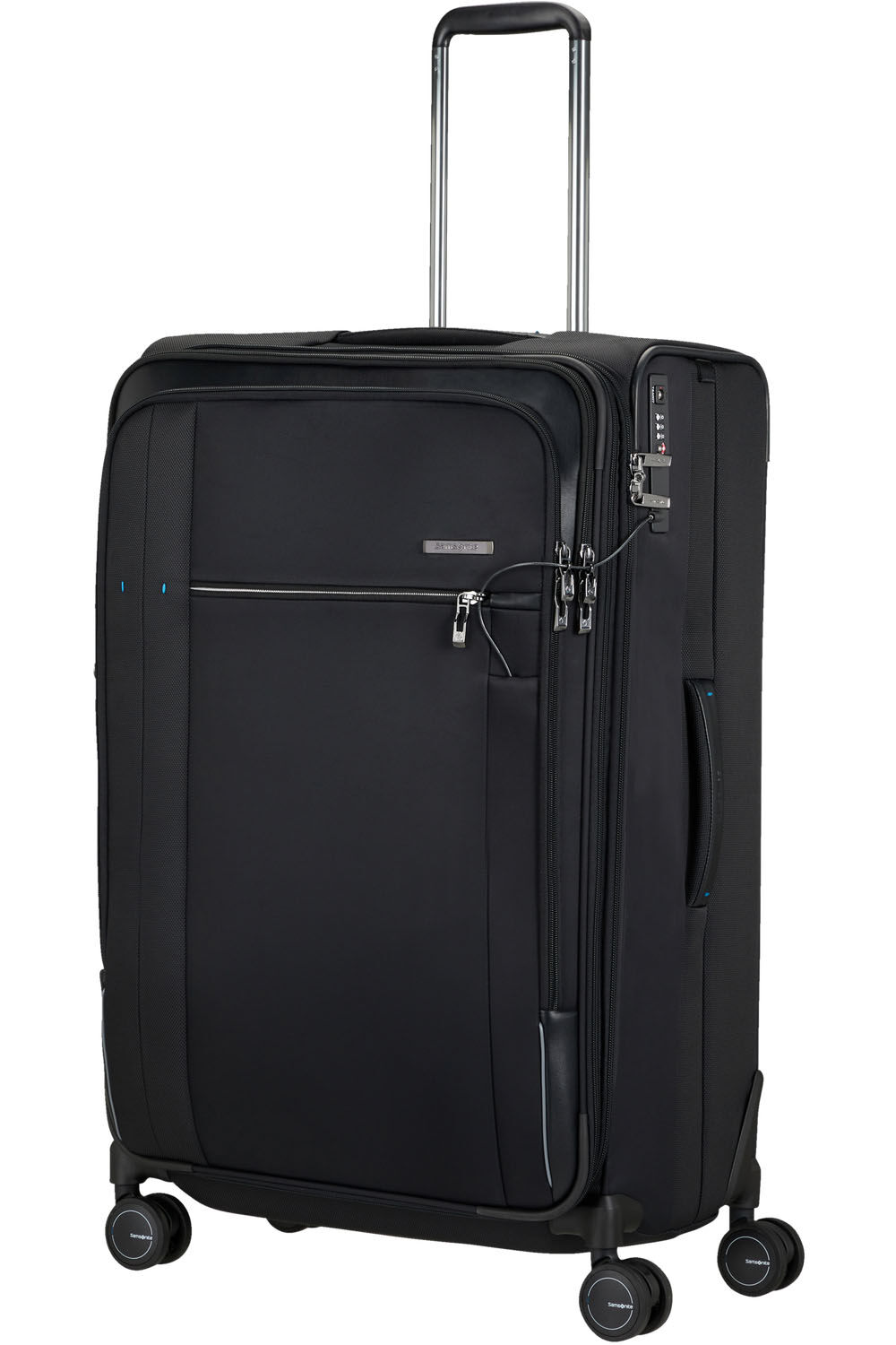 Samsonite Spectrolite 3.0 TRVL Trolley mit 4 Rollen erweiterbar 78cm + GRATIS HOTELGUTSCHEIN Black