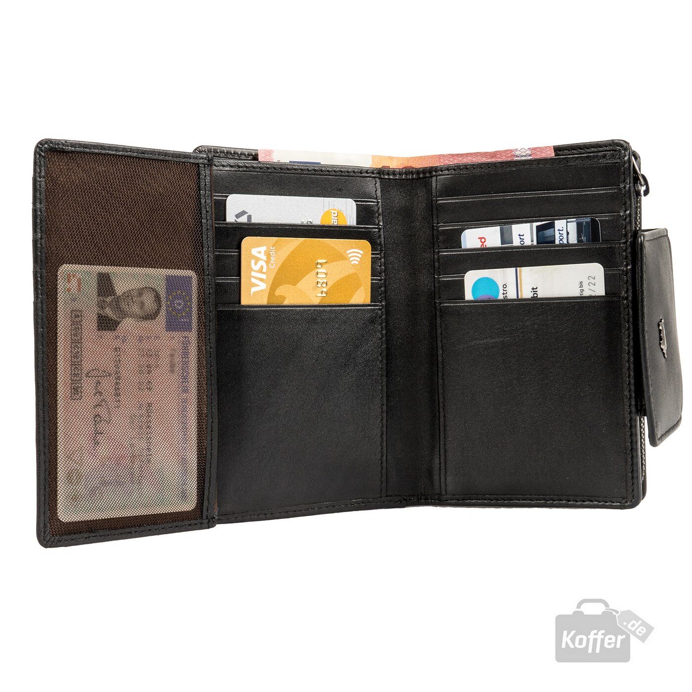 Braun Büffel Sofia Reißverschluss-Geldbörse M 15CS schwarz Braun Büffel Sofia Reißverschluss-Geldbörse M 15CS schwarz