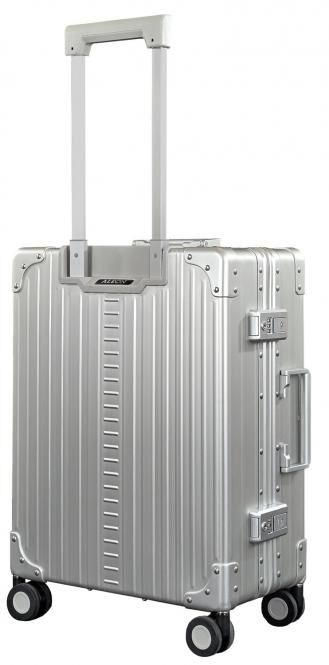 Aleon Business Traveler Slim International Carry-On 21" mit Front Flap Silber Aleon Business Traveler Slim International Carry-On 21" mit Front Flap Silber