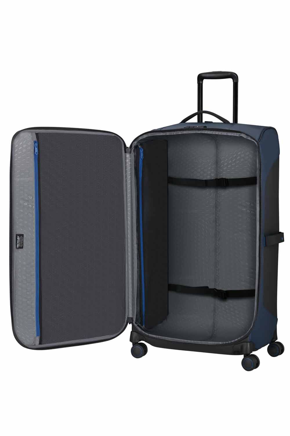 Samsonite Ecodiver Trolley mit 4 Rollen 79cm + GRATIS HOTELGUTSCHEIN Blue Nights