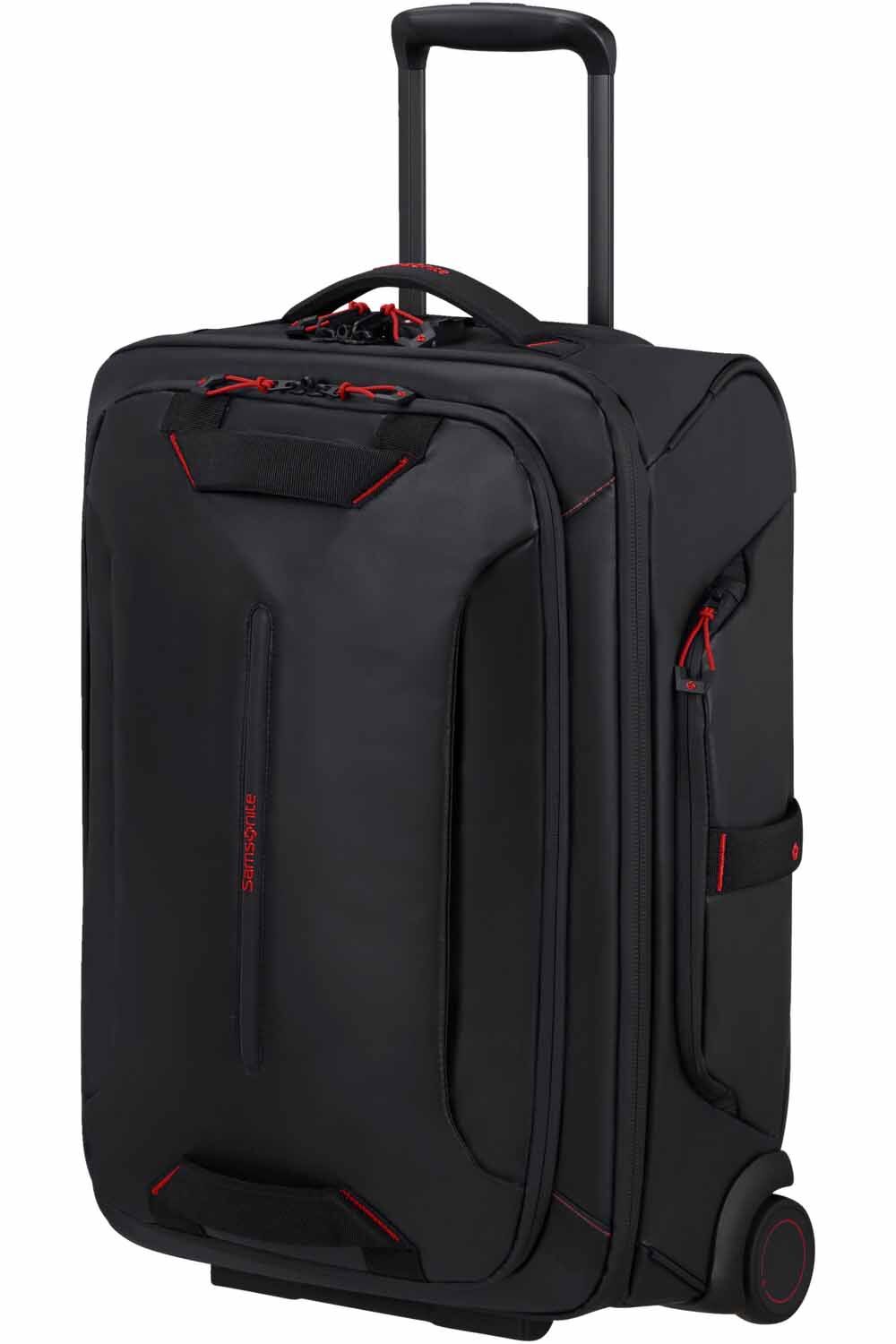 Samsonite Ecodiver Reisetasche mit Rollen 55cm + GRATIS HOTELGUTSCHEIN Schwarz