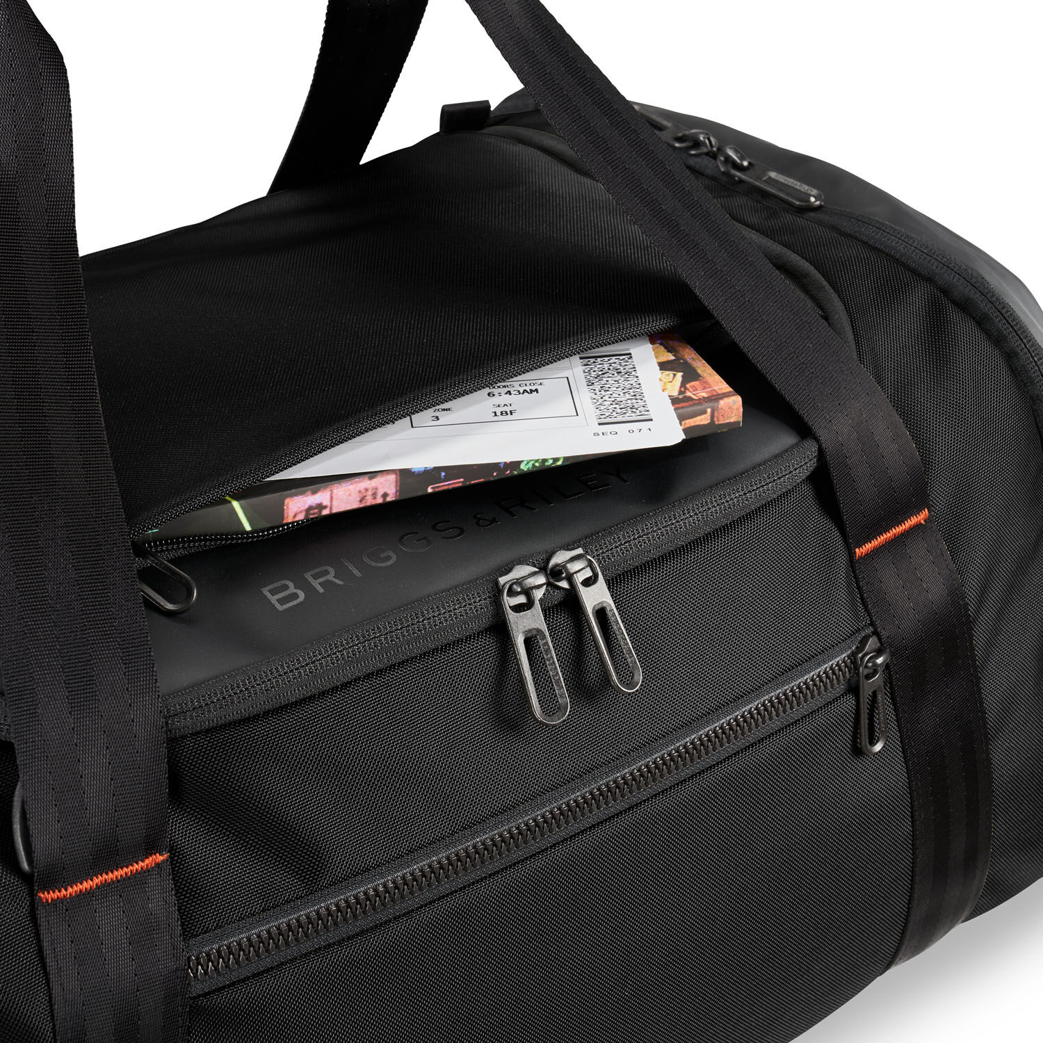 Briggs & Riley ZDX Large Travel Duffle Black