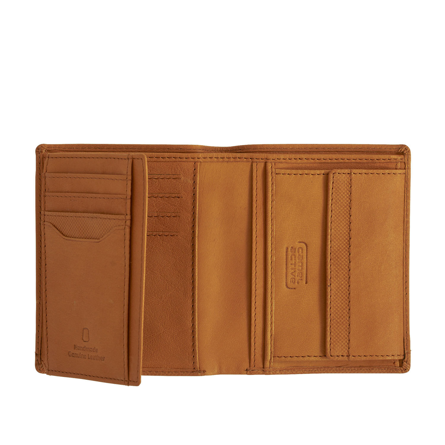 Camel Active Nimbus Geldbörse aus Leder mit RFID Safe 4190 Cognac