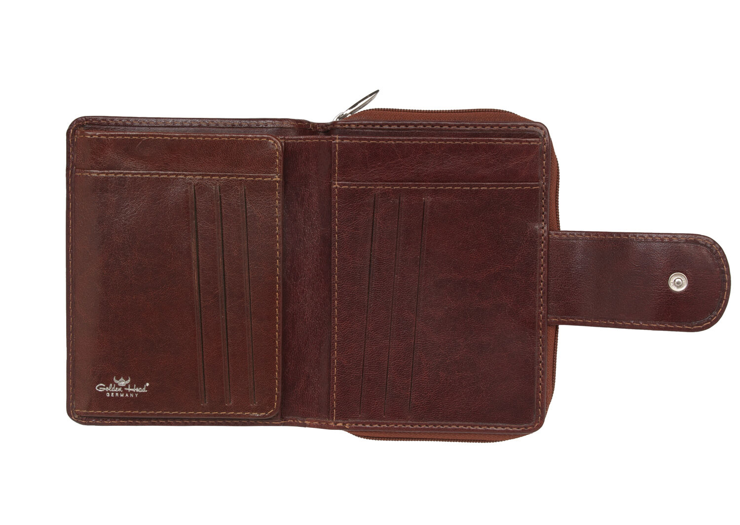 Golden Head Colorado RFID Protect Reißverschluss-Börse 3331-61 tabacco Golden Head Colorado RFID Protect Reißverschluss-Börse 3331-61 tabacco