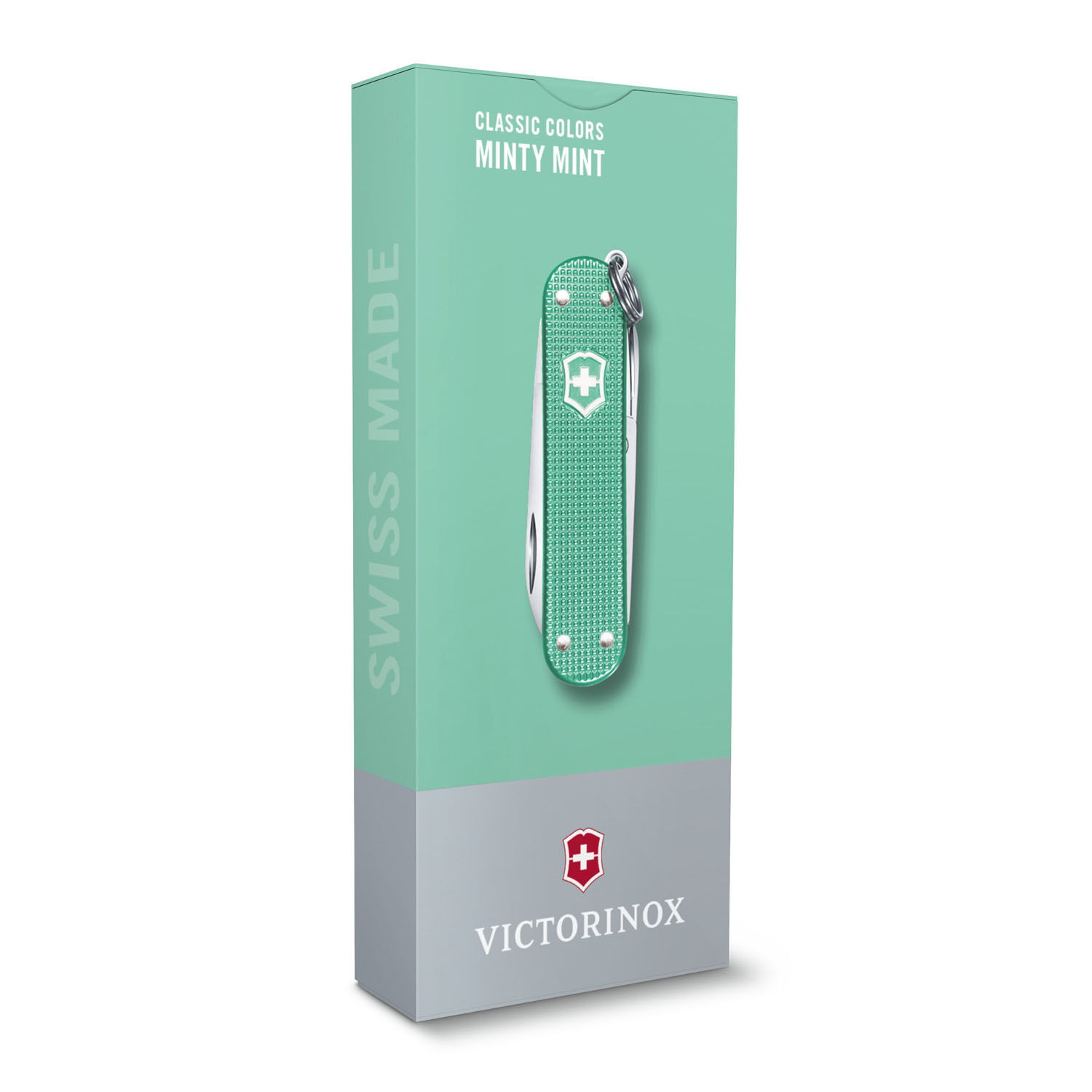 Victorinox Classic SD Alox Colors, 58 mm, kleines Taschenmesser Minty Mint