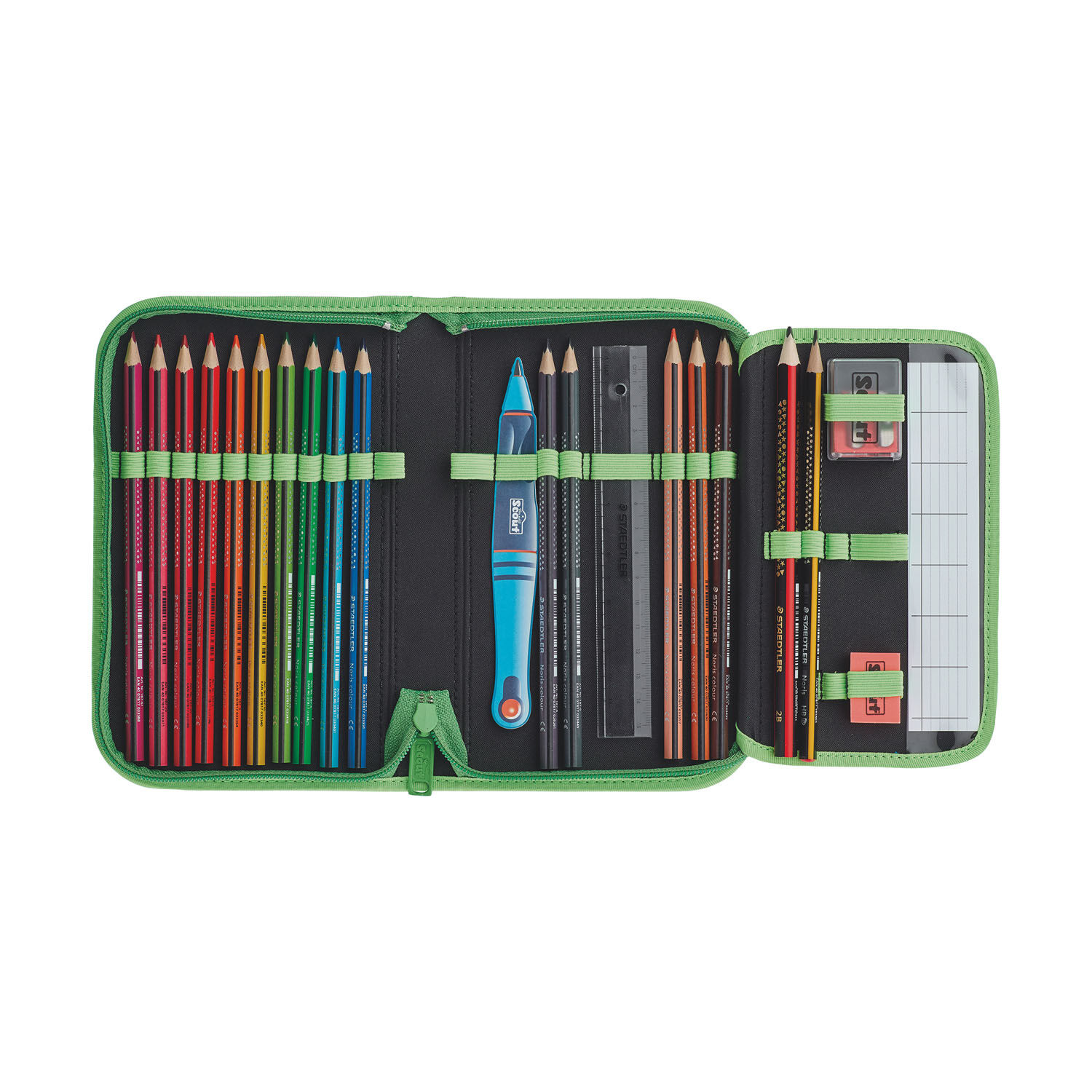 Scout Neo Schulranzen-Set 4-teilig DIN Dino Rex