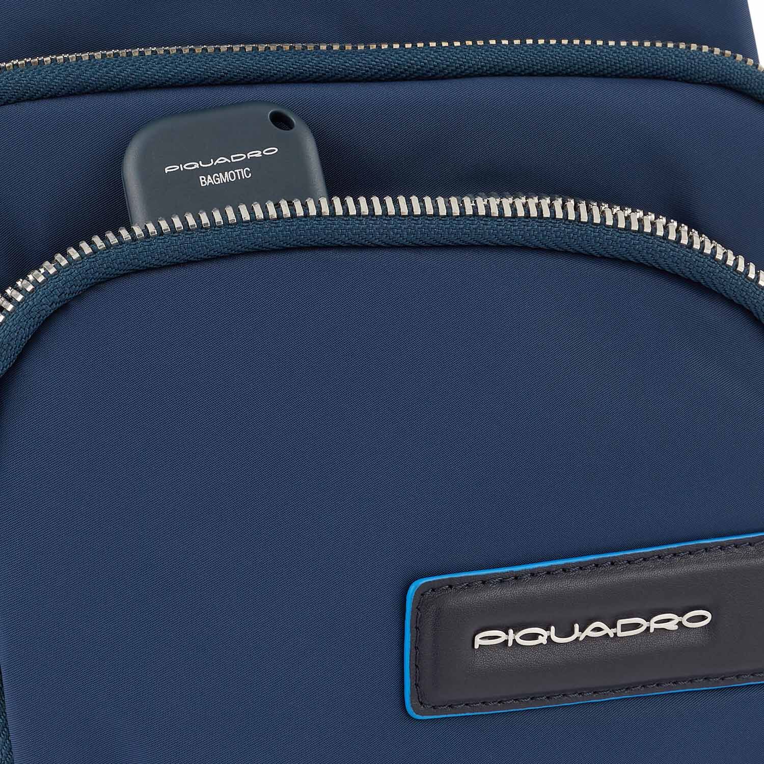 Piquadro PQ-RY Querträgertasche aus rezykliertem Stoff