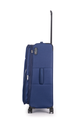 Stratic Strong Trolley M, 4 Doppelrollen, erweiterbar navy